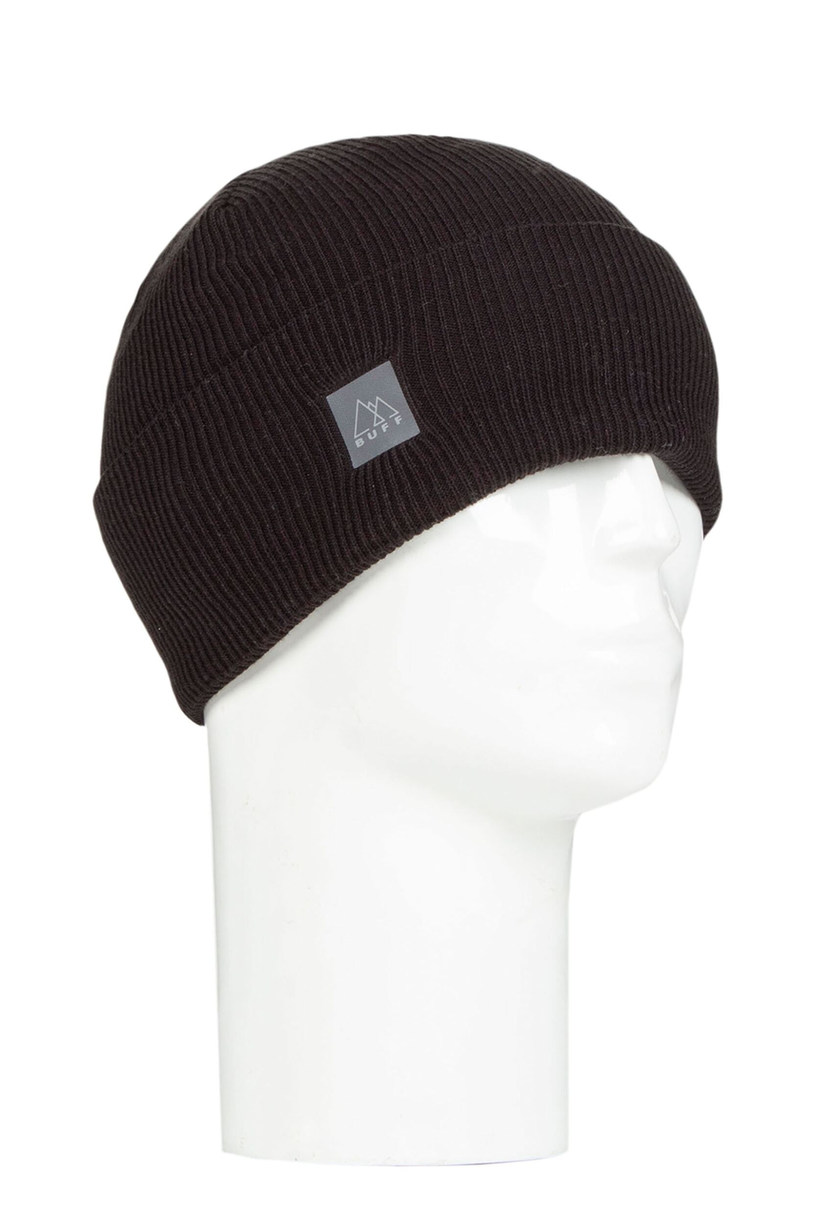 1 Pack Crossknit BUFF Hat Black One Size