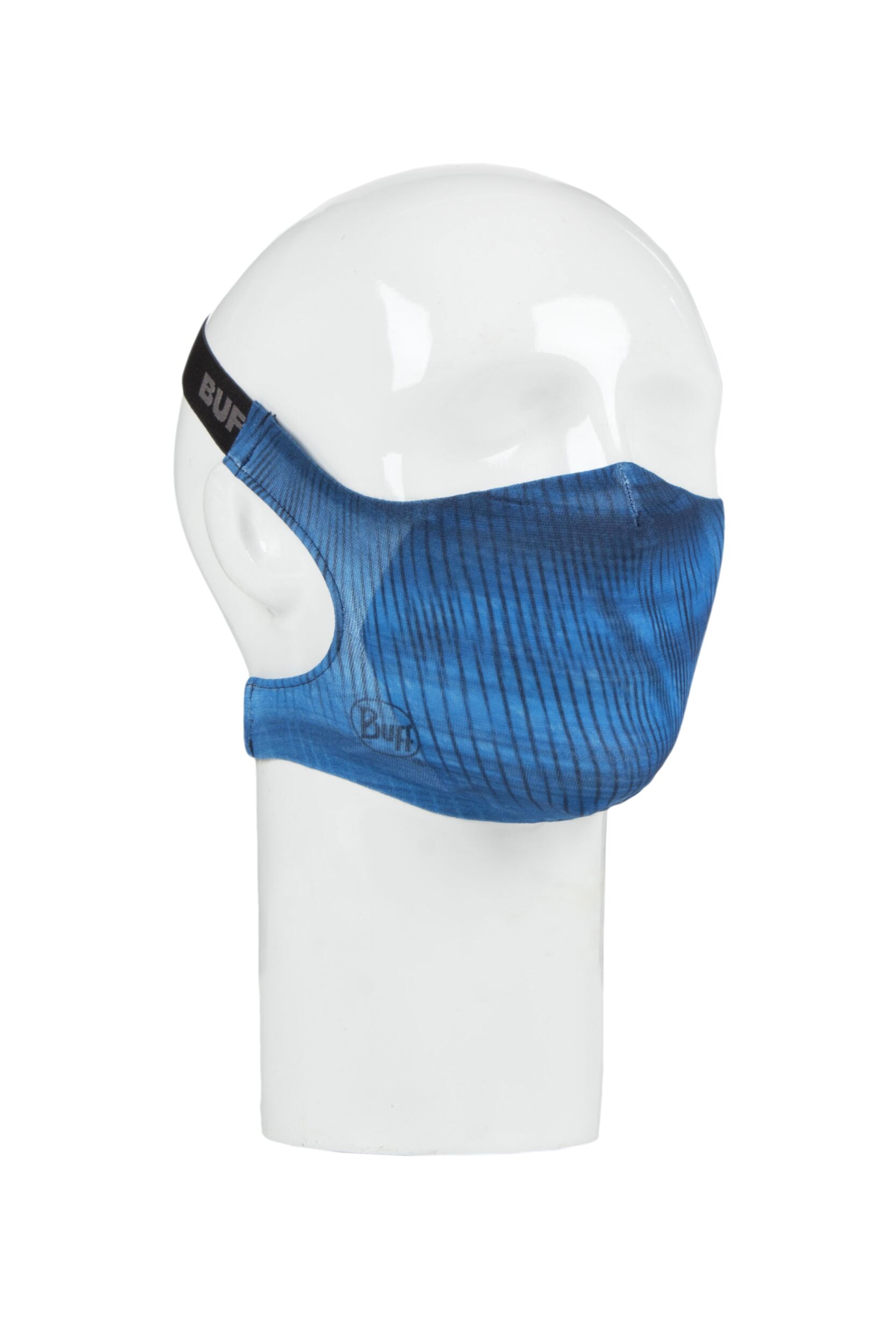 Adult 1 Pack BUFF Filter Mask Face Cover with 5 Replacement Filters Keren Blue One Size