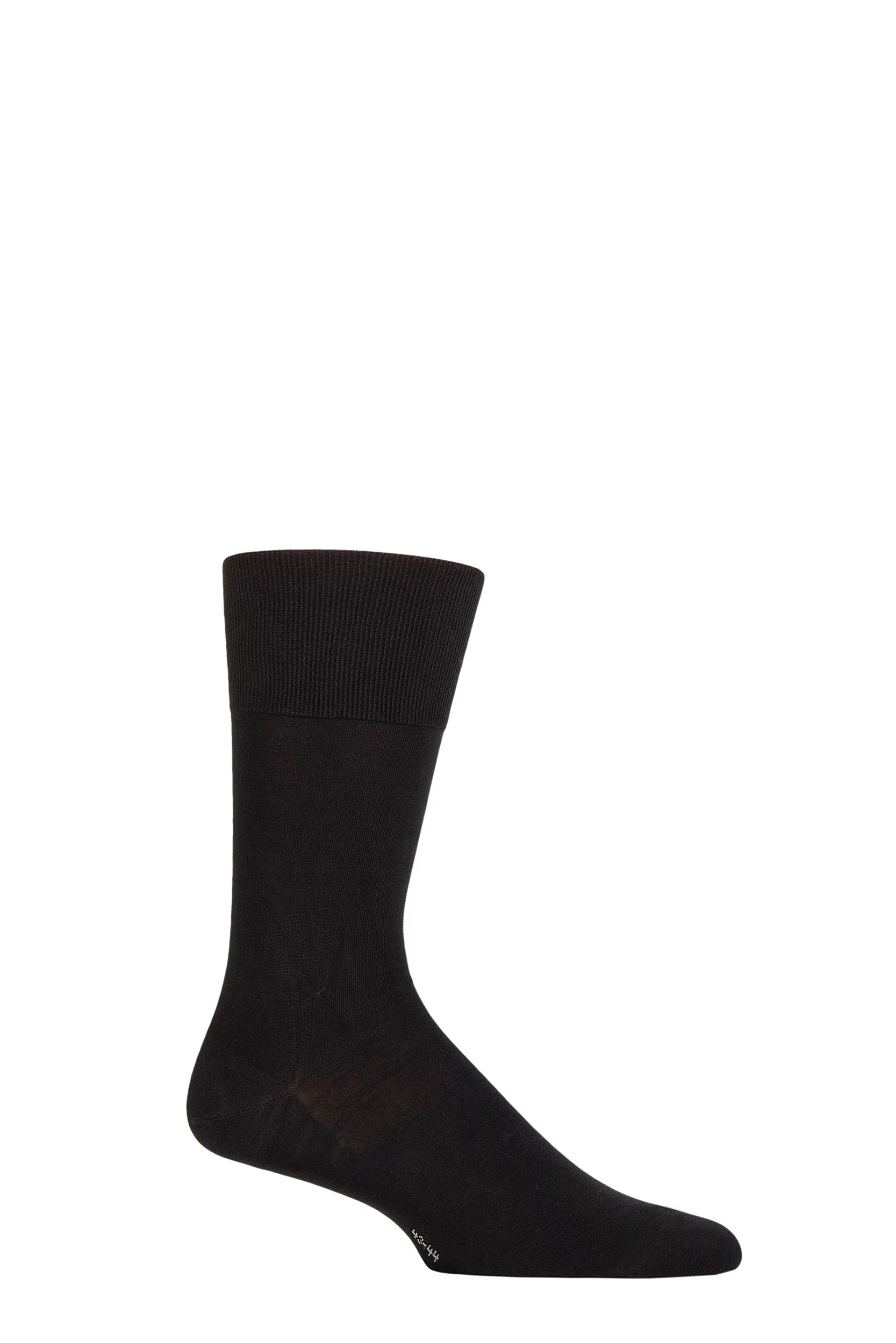 Mens 1 Pair Falke ClimaWool Recycled Yarn Socks Black 10-11 Mens