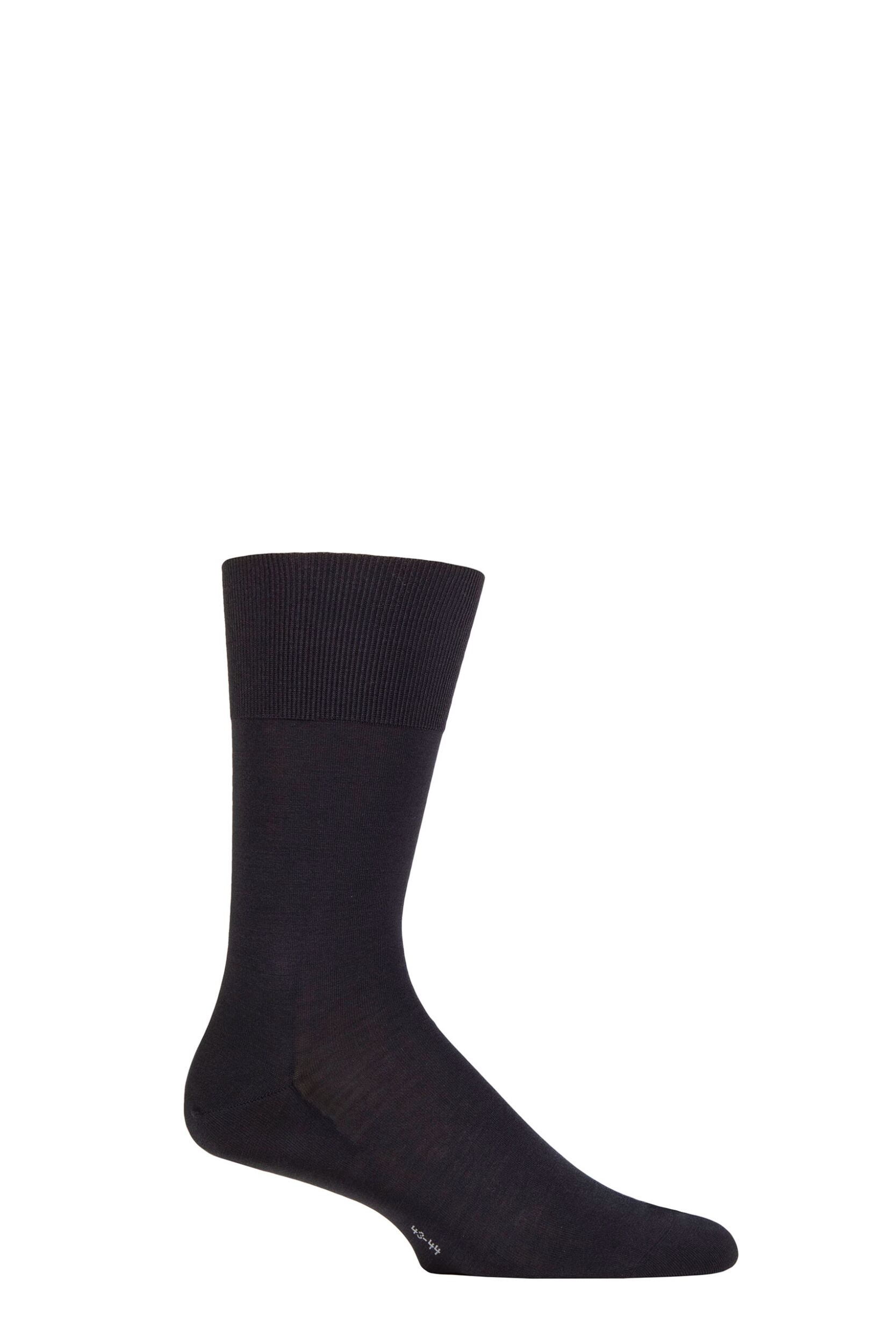 Mens 1 Pair Falke ClimaWool Recycled Yarn Socks Dark Navy 11.5-12.5 Mens