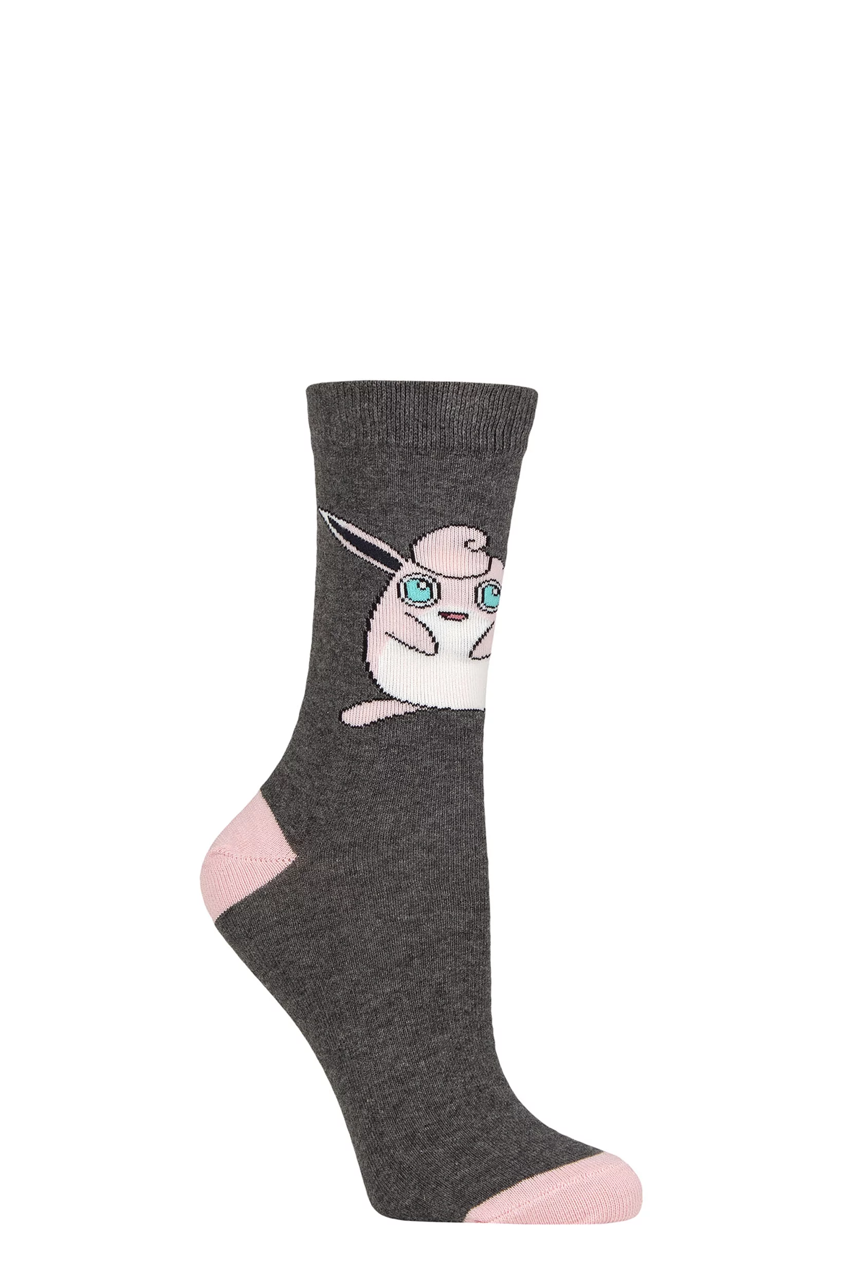 Roys Boys 1 Pair Pokémon Wigglytuff Socks Multi UK 4