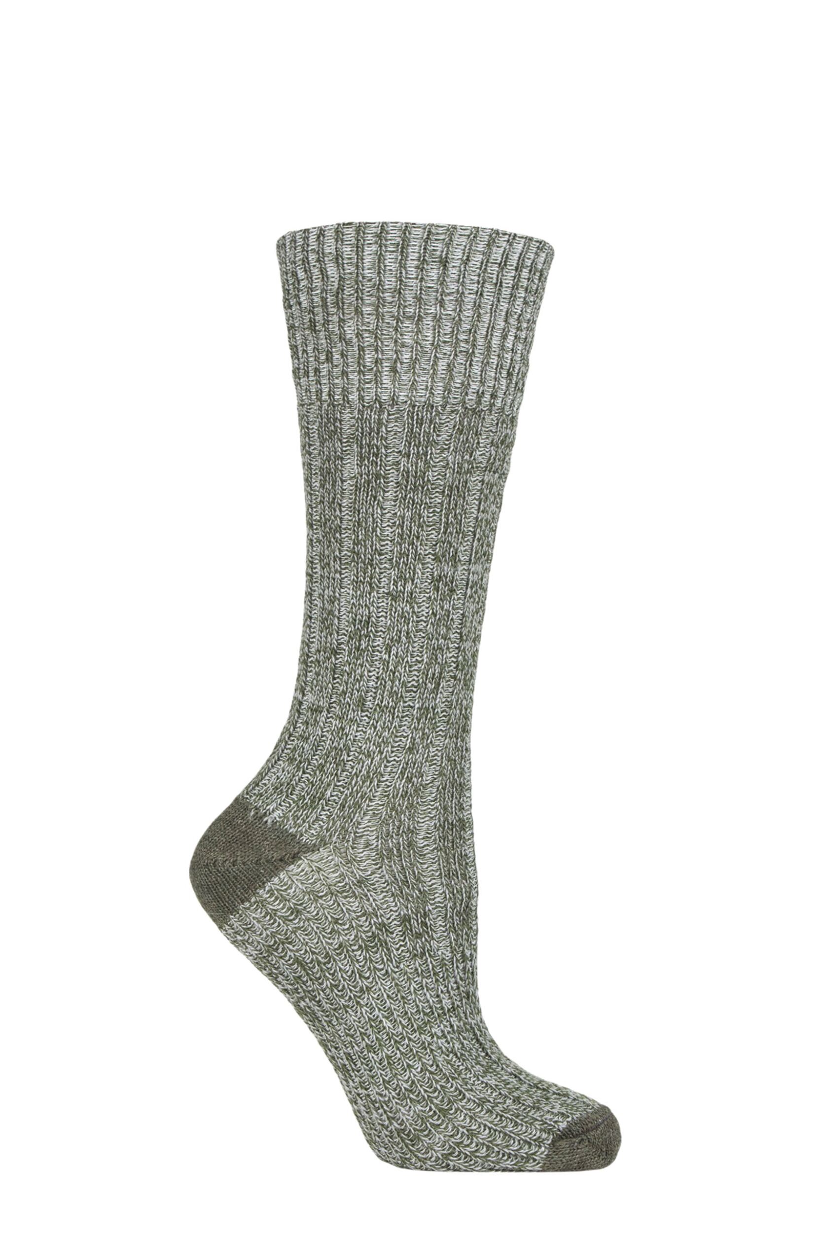 Women's 1 Pair 1000 Mile Ultimate Heavyweight Walking Sock Green 3-5.5 Ladies
