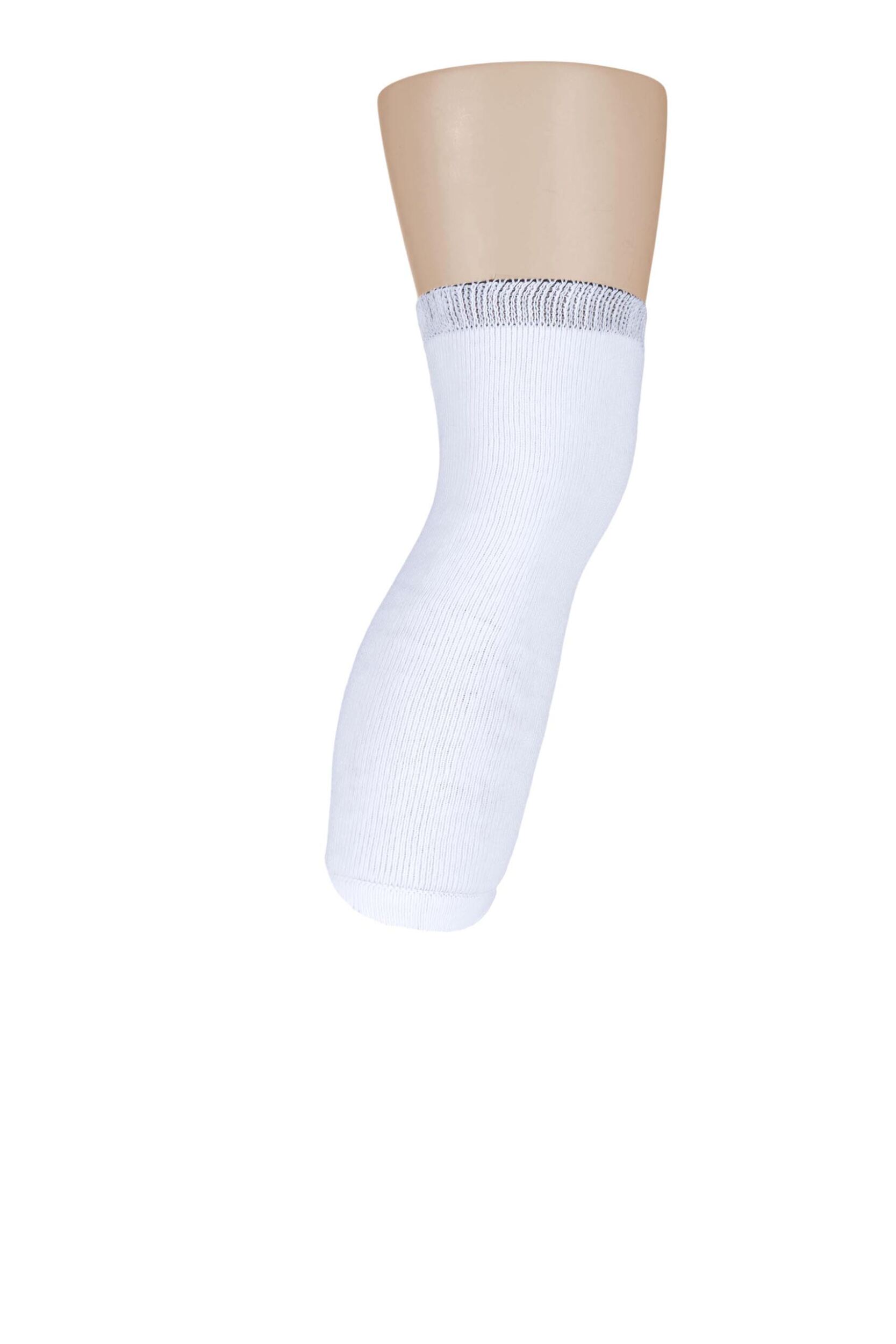 Mens and Women's SOCKSHOP 6 Pack IOMI FootNurse Prosthetic Socks for Below the Knee Amputees White 35cm