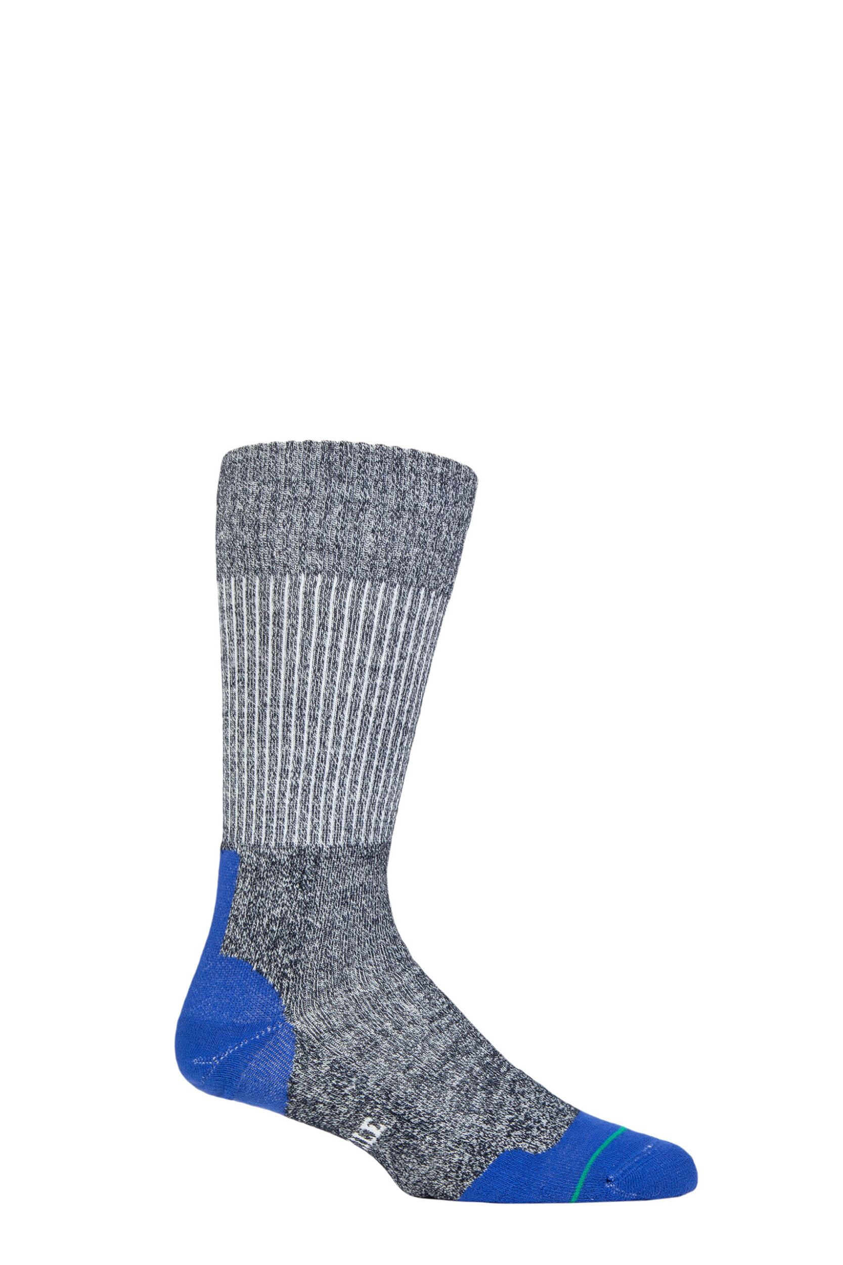 Mens and Women's 1 Pair 1000 Mile Fusion Walk Sock Navy Royal M