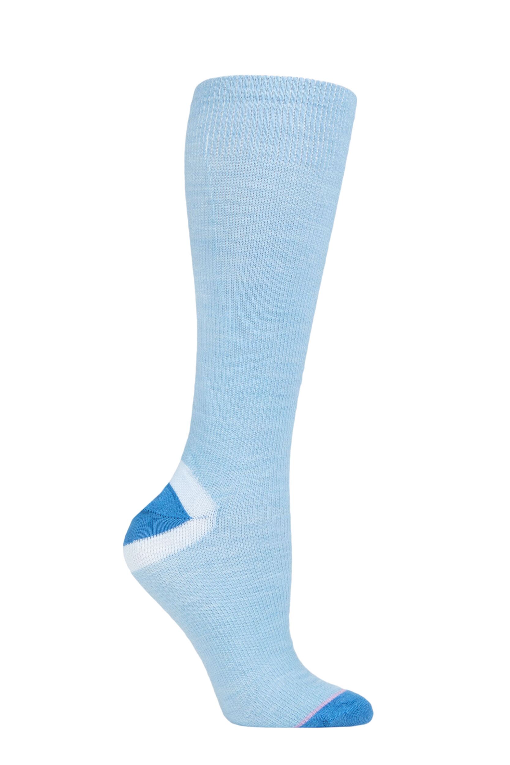 Mens and Women's 1 Pair 1000 Mile 'Tactel' Ultimate Light Weight Walking Socks In 2 Colours Cornflower 6-8.5 Ladies