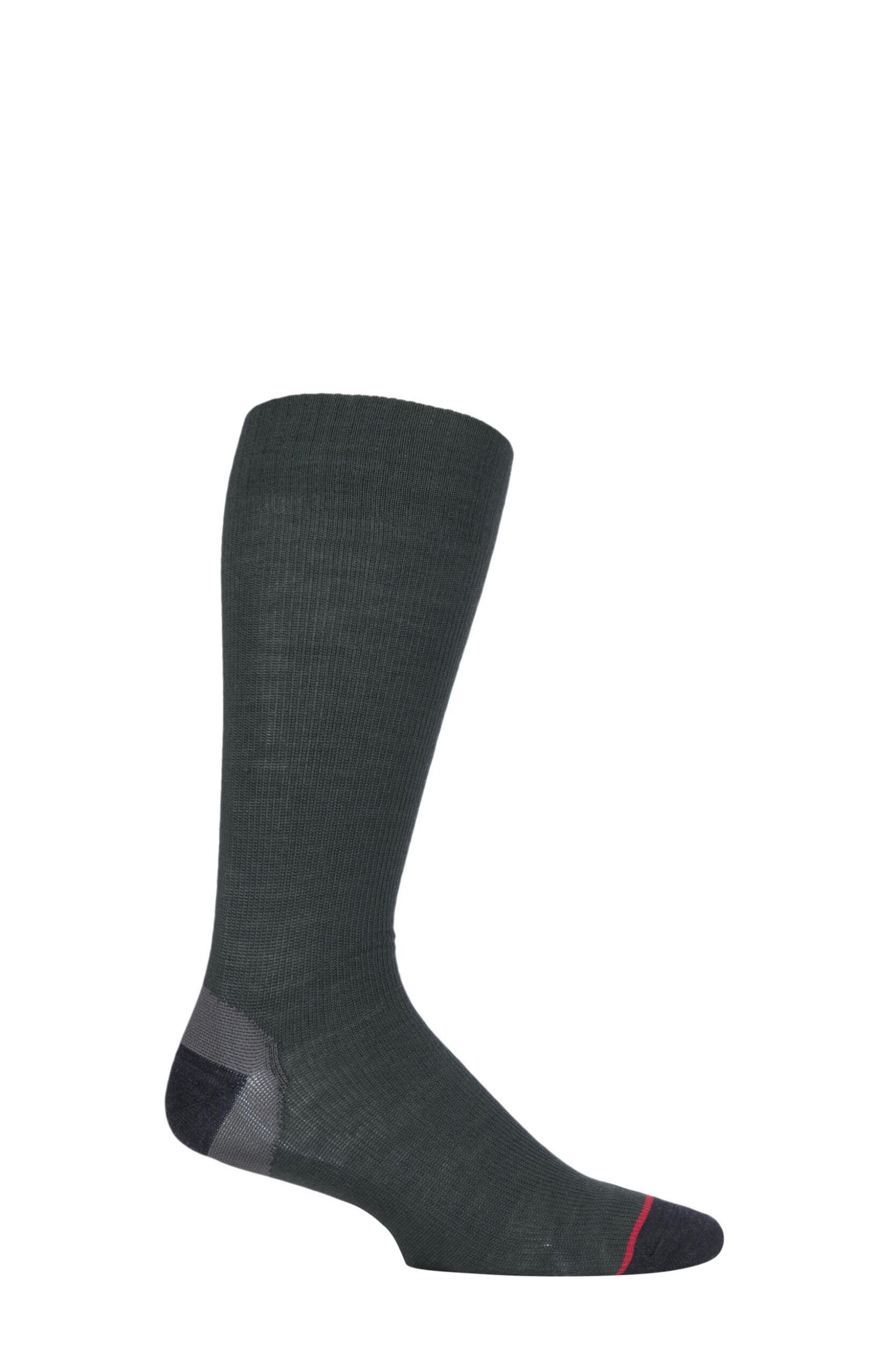 1 Pair Moss Tactel Ultimate Light Weight Walking Socks Men's 9-11.5 Mens - 1000 Mile