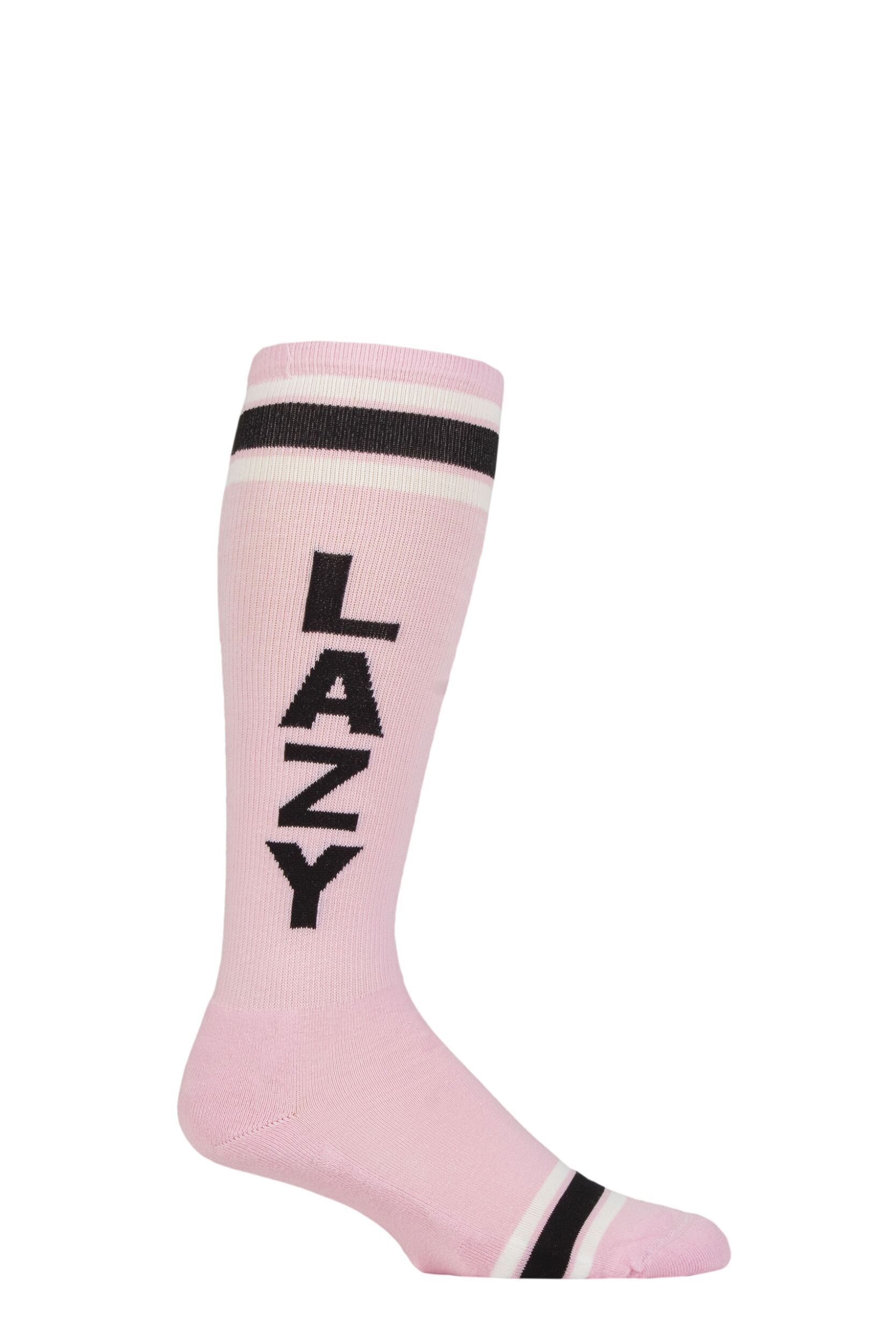 Gumball Poodle 1 Pair Lazy Cotton Knee High Socks Multi One Size