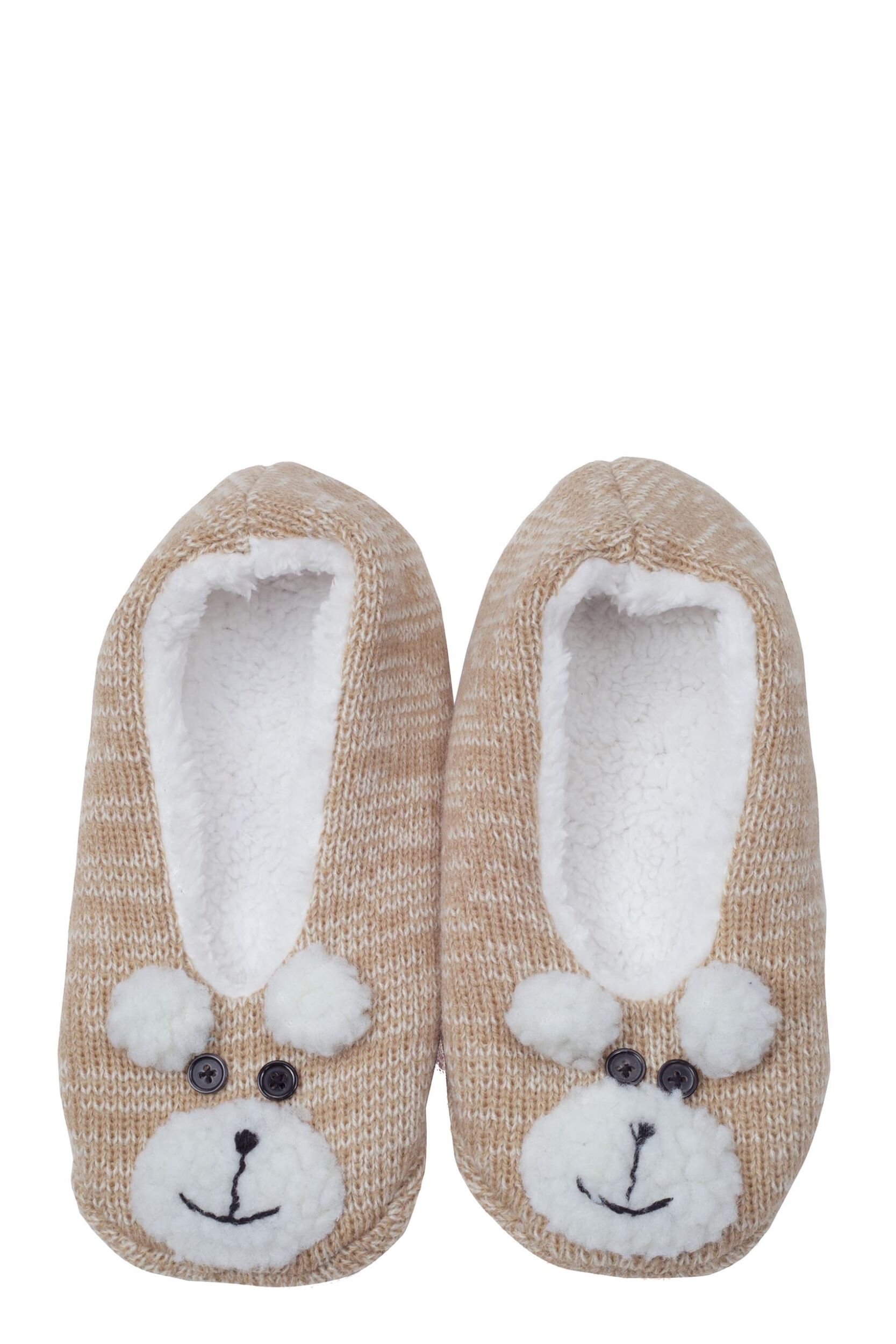 Ladies 1 Pair Totes Novelty Footsie Slippers with Supersoft Lining | eBay