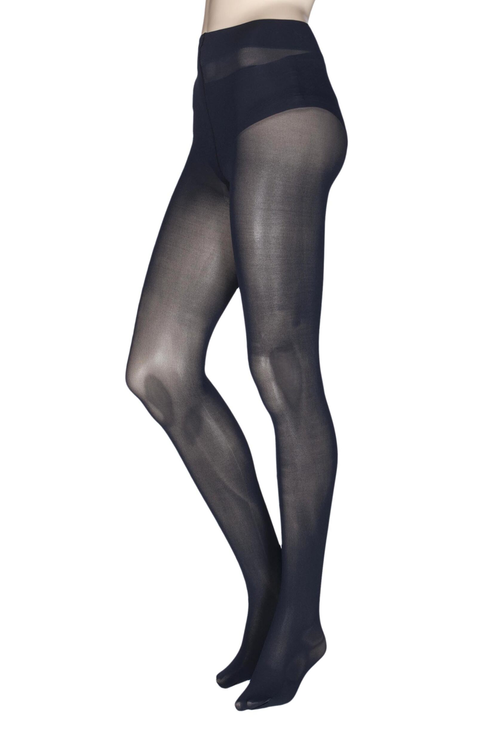 1 Pair Marine Pure Matt 50 Tights Ladies Extra Large - Falke