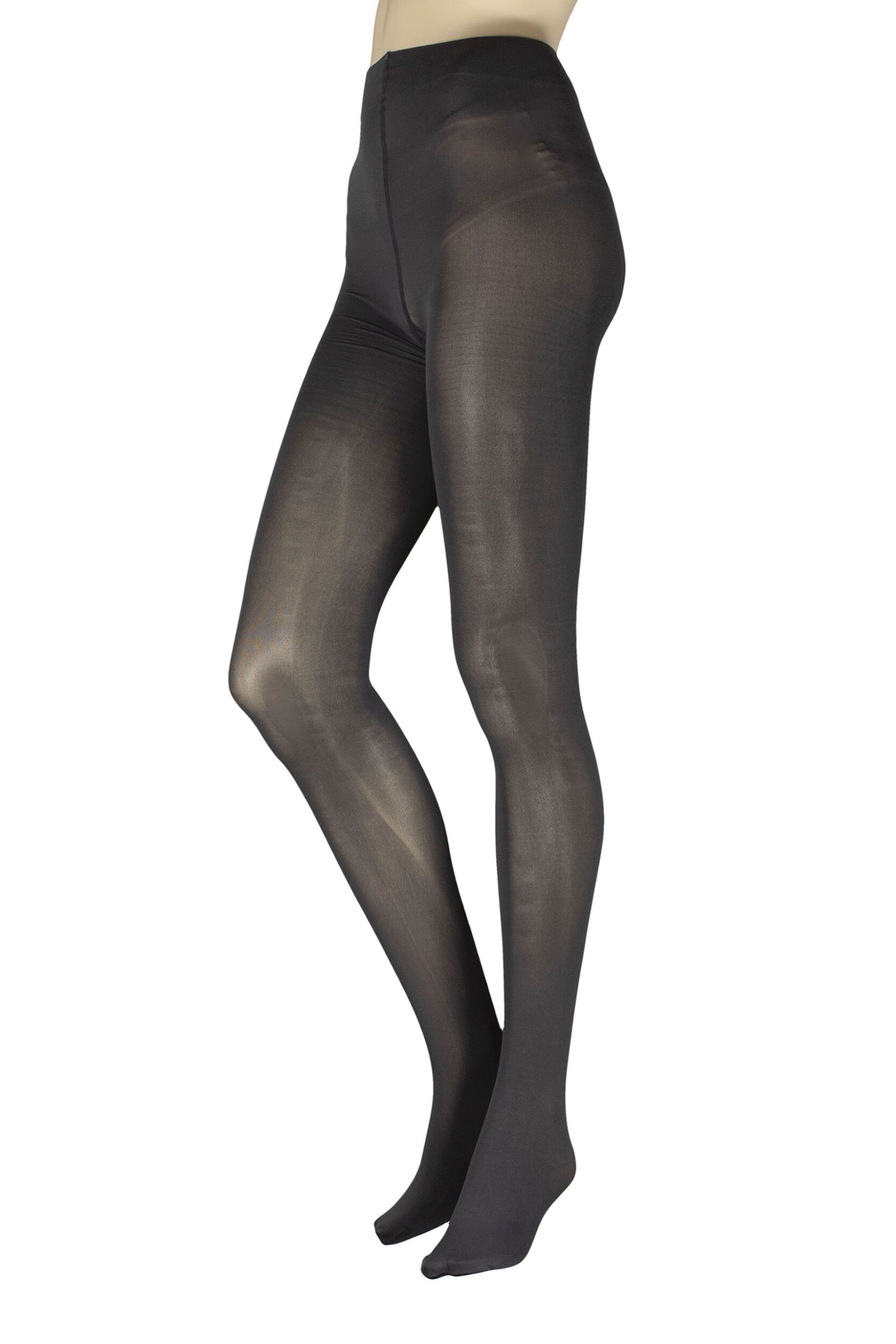 Image of Women's 1 Pair Falke Pure Matt 50 Tights Graphite S