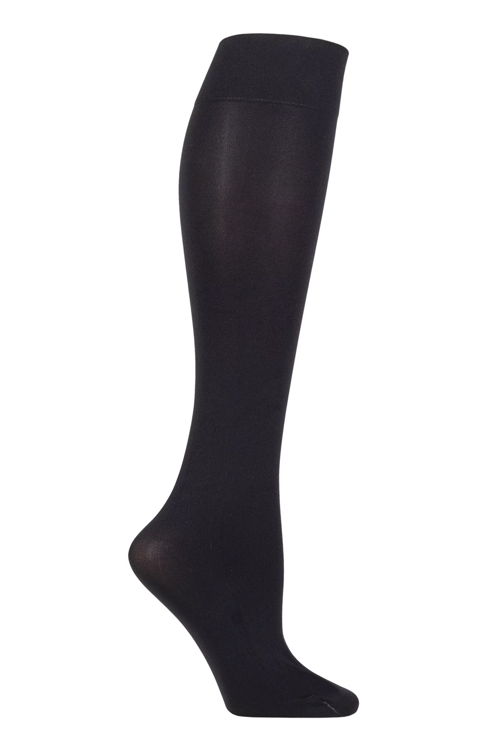 Women's 1 Pair Falke Pure Matt 50 Knee High Socks Marine 5.5-8 Women'