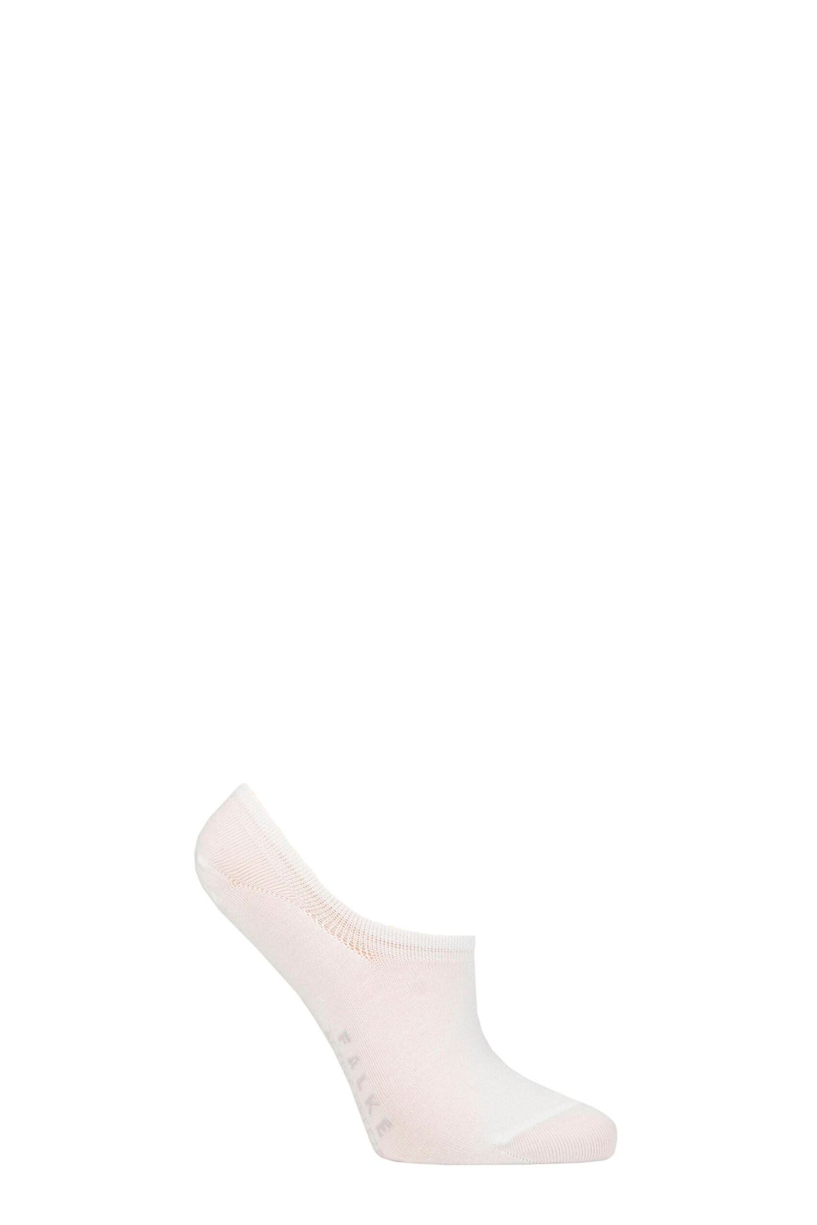 Women's 1 Pair Falke Active Breeze Shoe Liner White 2.5-5