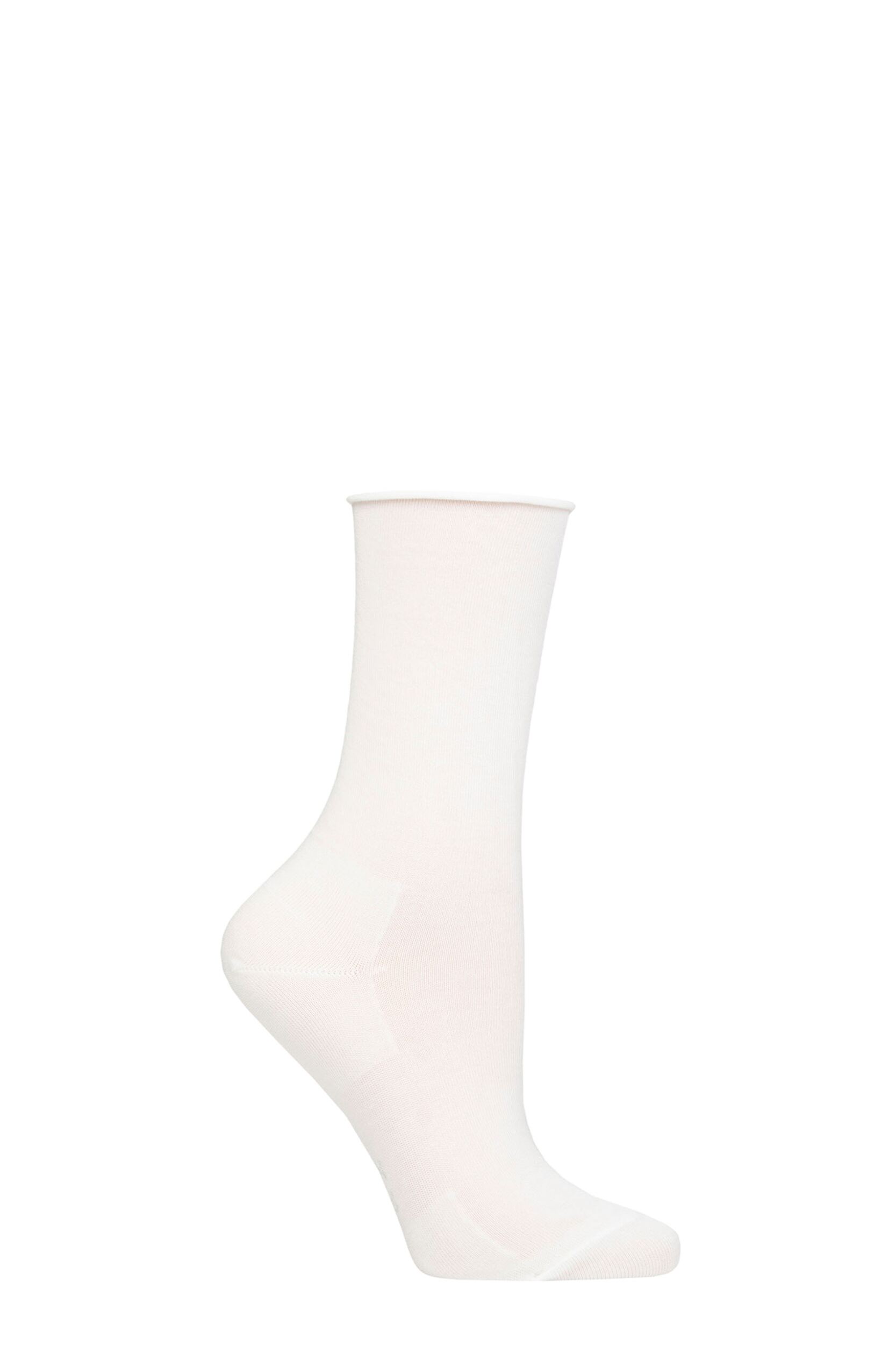 Women's 1 Pair Falke Active Breeze Socks White 2.5-5 Ladies