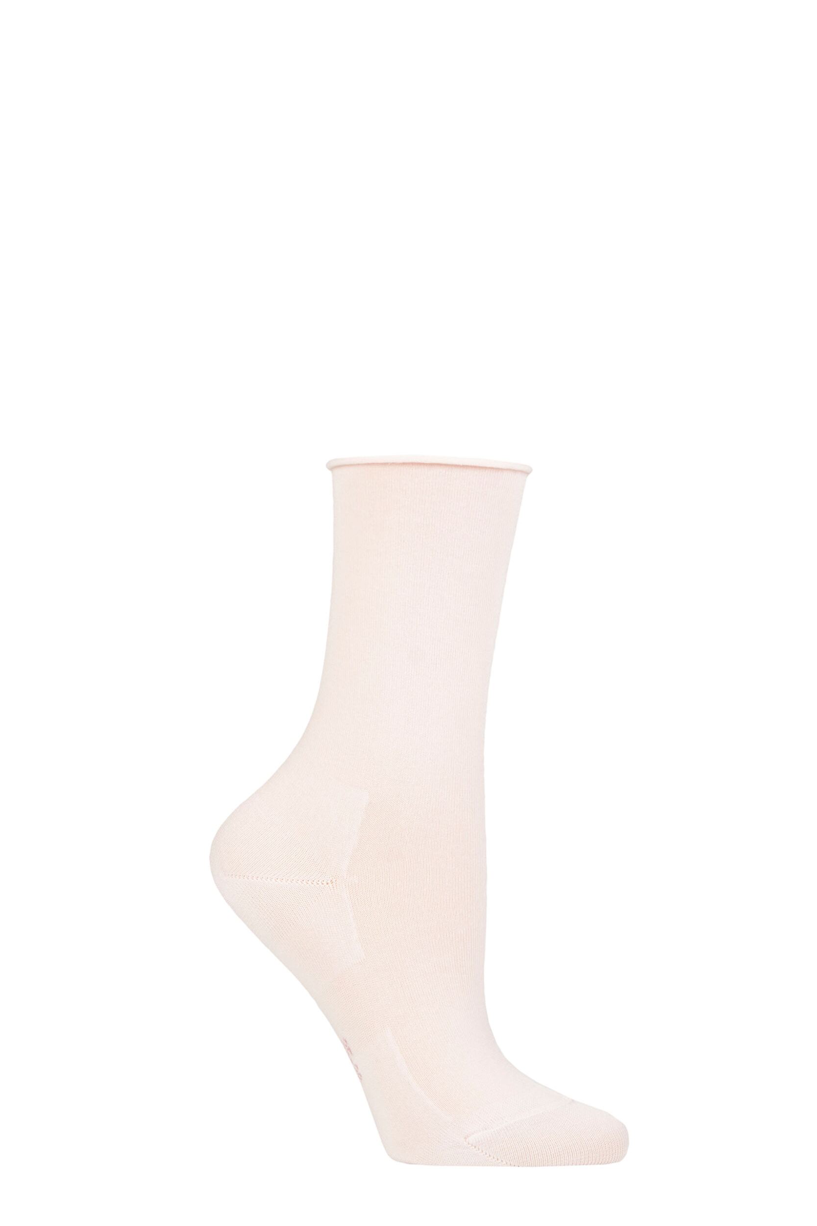Women’s 1 Pair Falke Active Breeze Socks Light Pink 5.5-8 Ladies