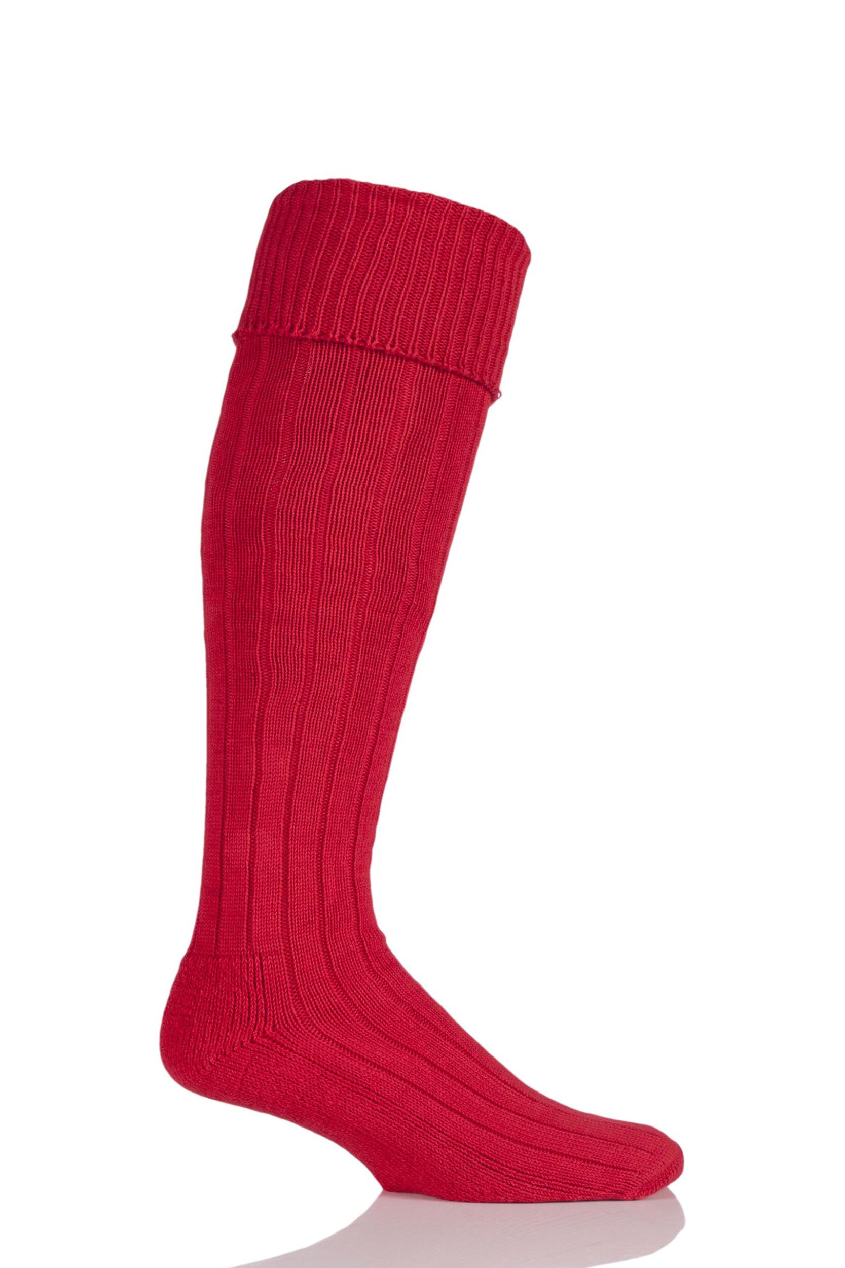 1 Pair Brigade Birkdale Cotton Cushioned Knee High Golf Socks Men's 12-14 Mens - Glenmuir