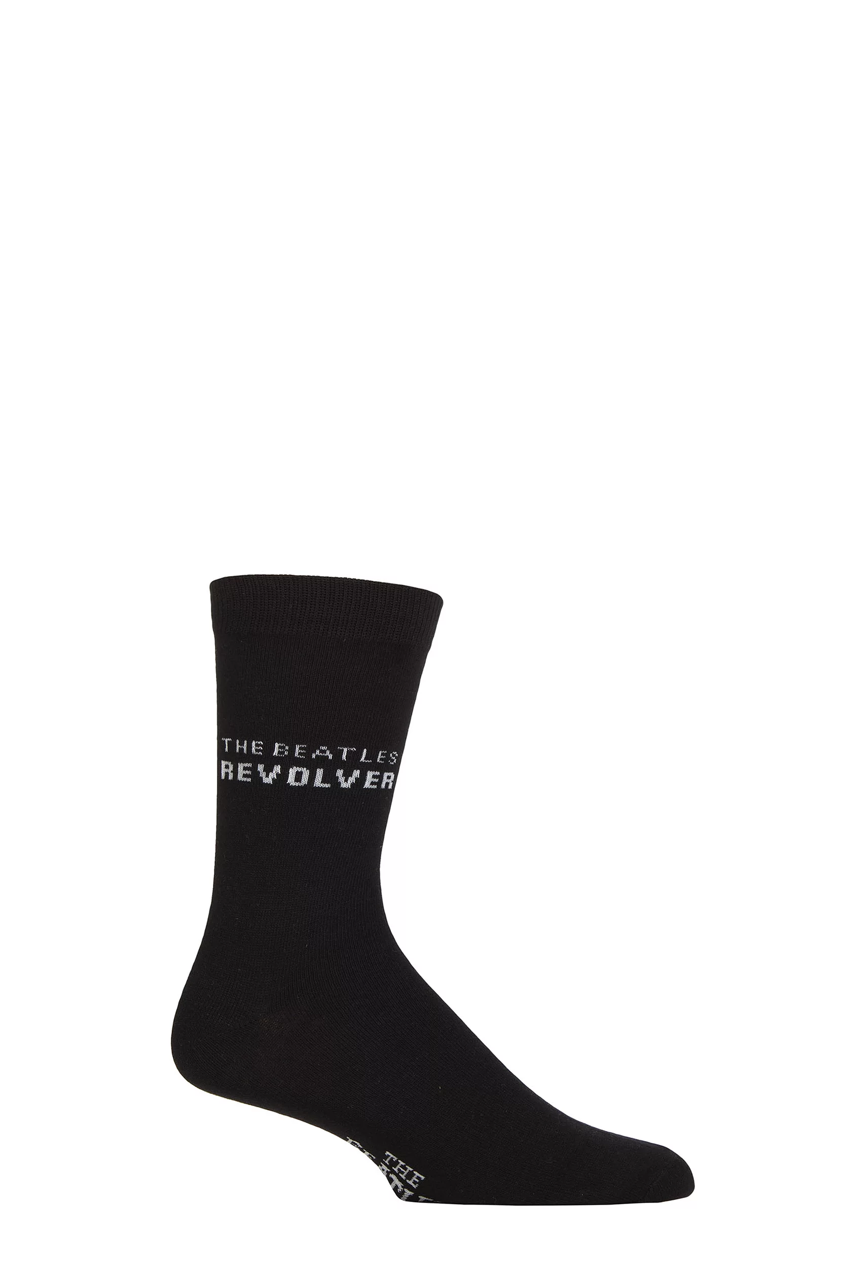 SOCKSHOP Music Collection 1 Pair The Beatles Cotton Socks Revolver 4-7 Unisex