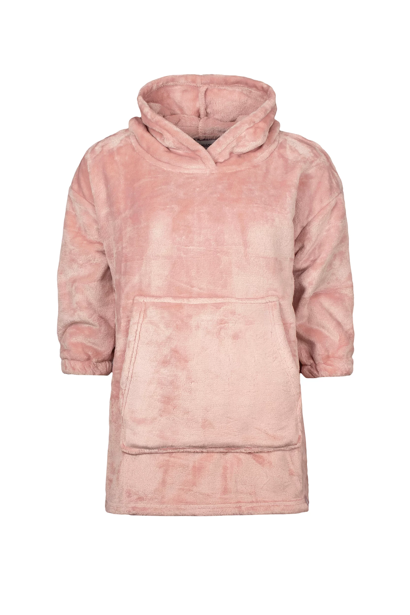 Boys and Girls 1 Pack SOCKSHOP Heat Holders Mega Hoodie Dusky Pink 5