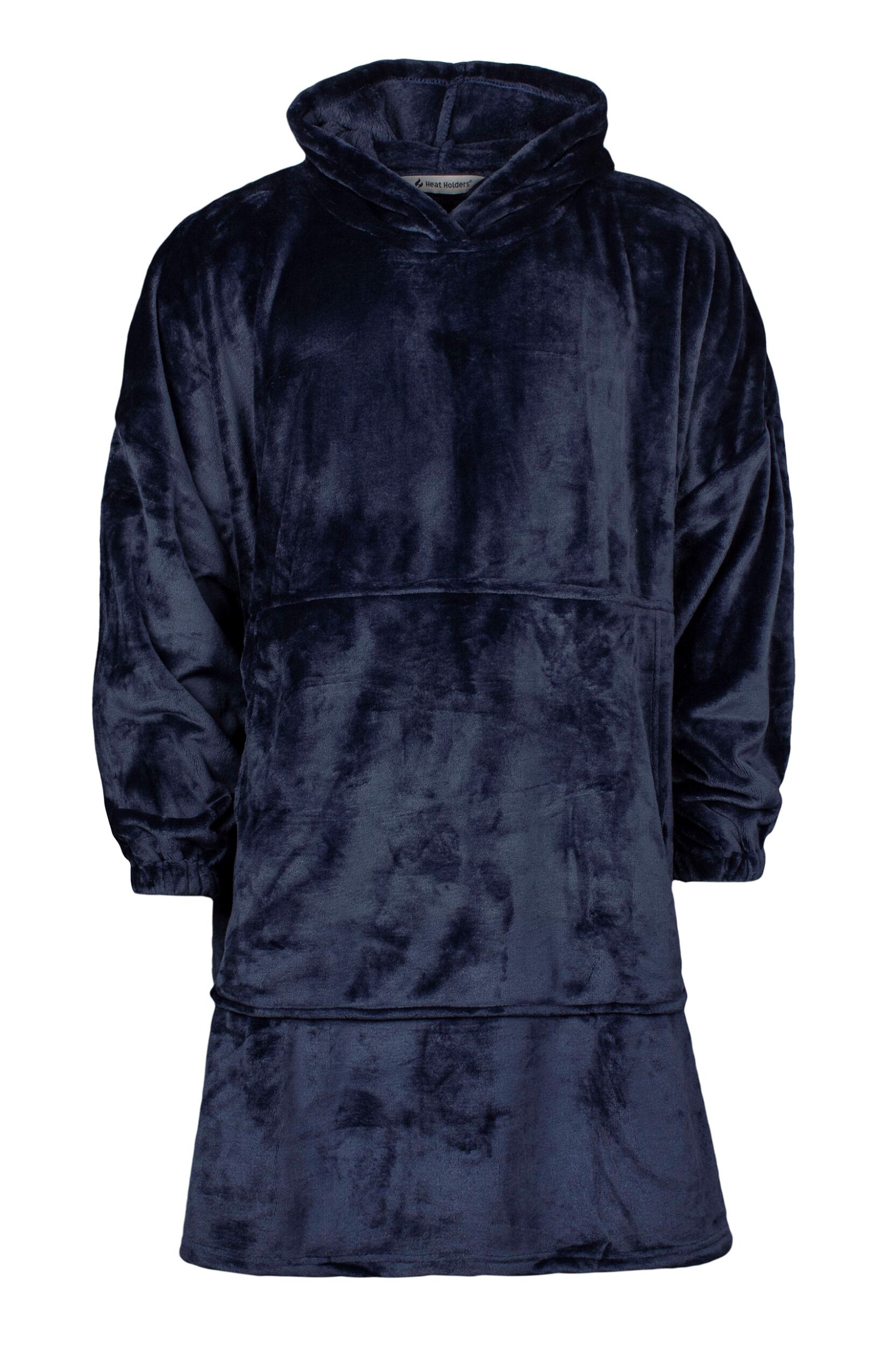 Mens and Women's 1 Pack Heat Holders Mega Hoodie Navy One Size