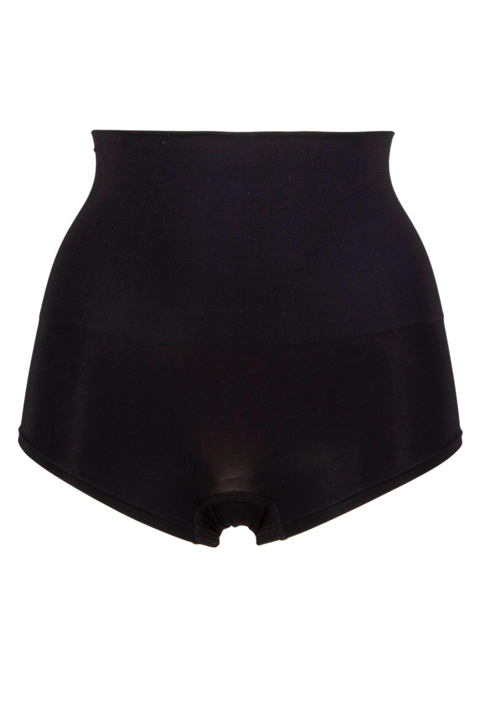 Ladies 1 Pack Ambra Power Lite Boyleg Brief Underwear Black UK 8-10