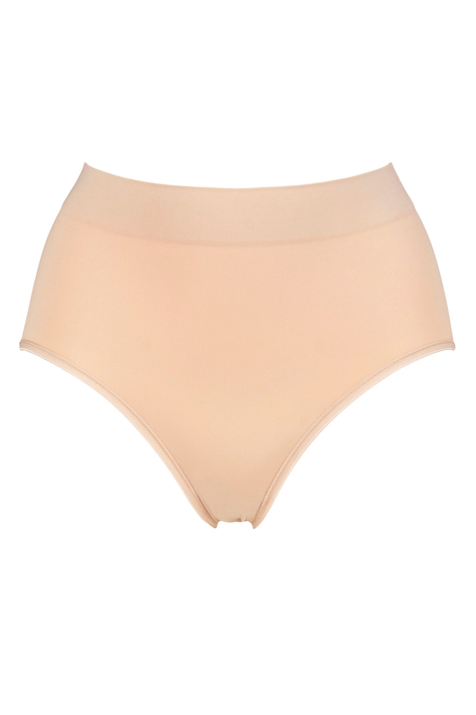 Women's 1 Pack Ambra Powerlite Full Brief Rose Beige UK 10-12