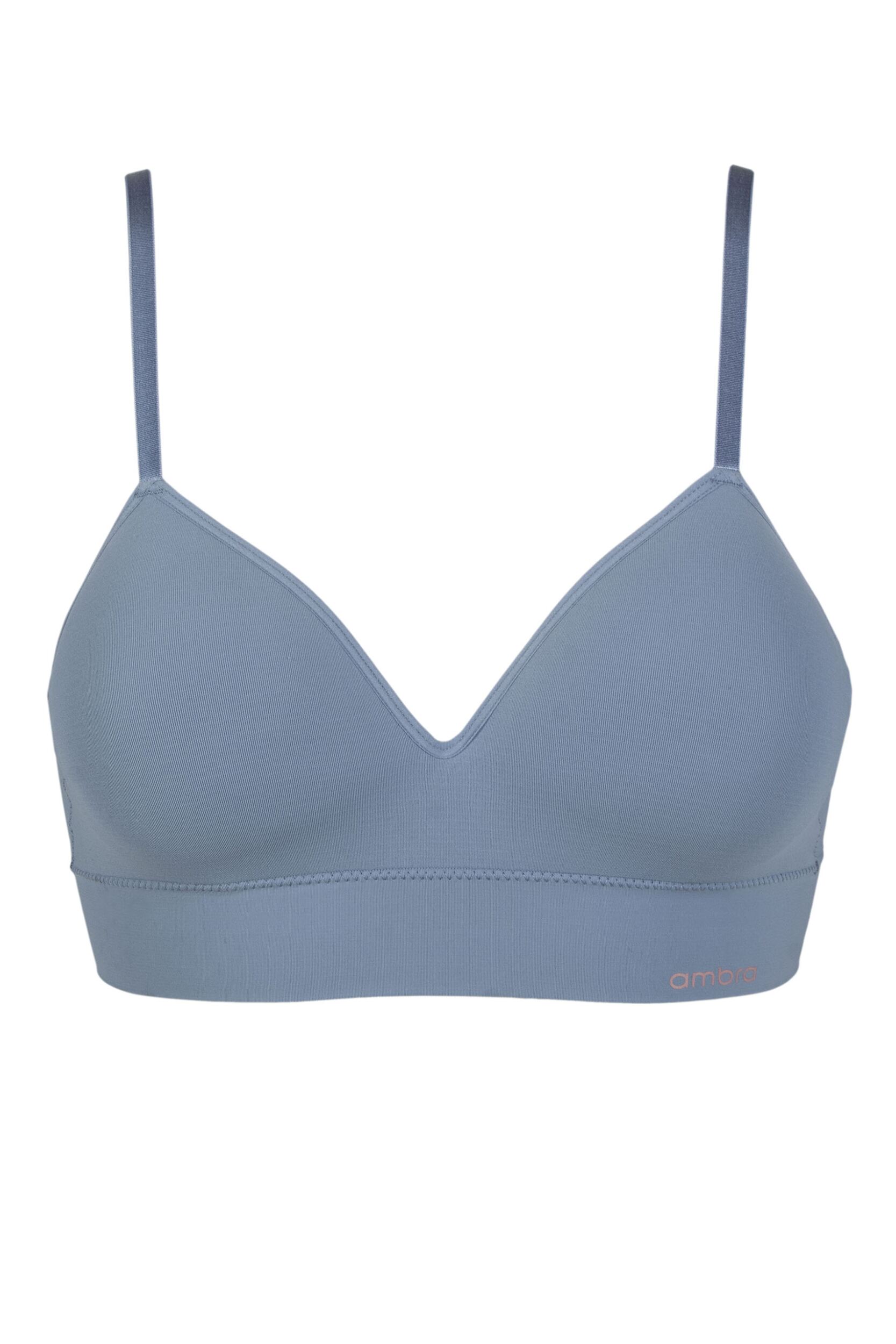 Women's 1 Pack Ambra Bondi Bare Longline Bra Midnight UK 12-14