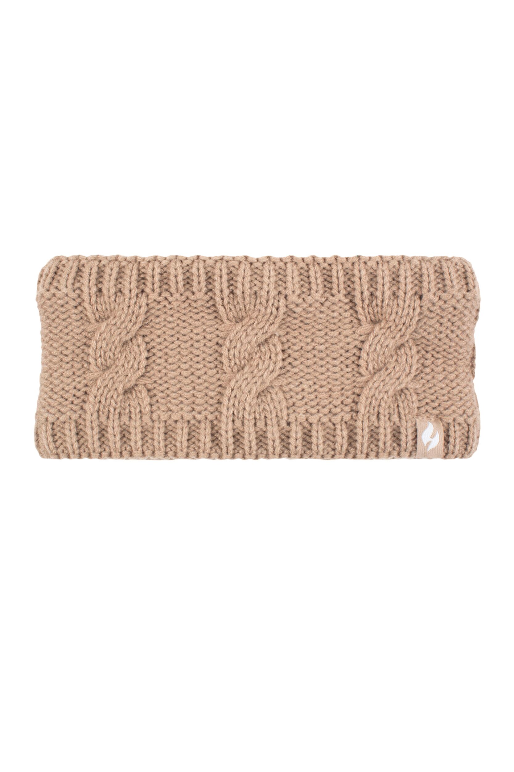 Women's 1 Pack SOCKSHOP Heat Holders Alta Headband Beige One Size