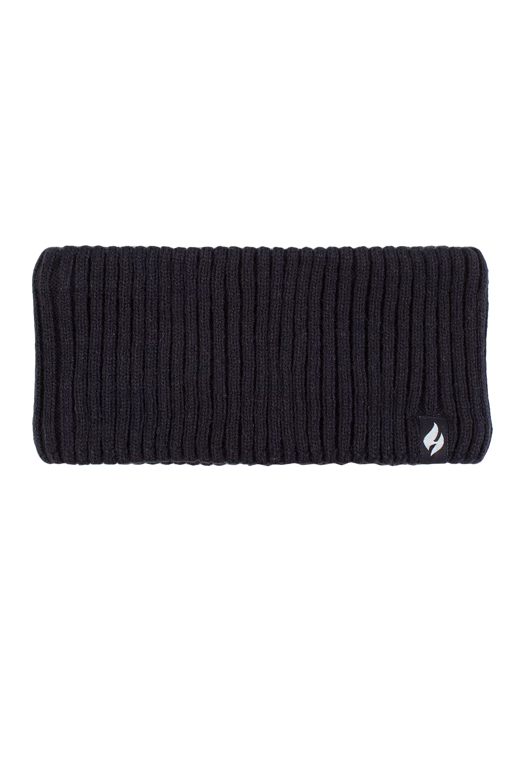 Women's 1 Pack SOCKSHOP Heat Holders Padova Ribbed Headband Navy