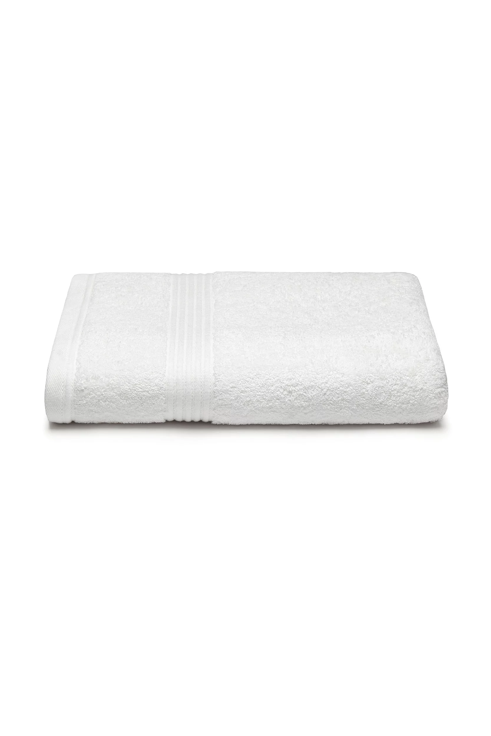 SOCKSHOP Lazy Panda 1 Pack Premium Bamboo 700GSM Super Soft Bath Towel White 70cm x 125cm