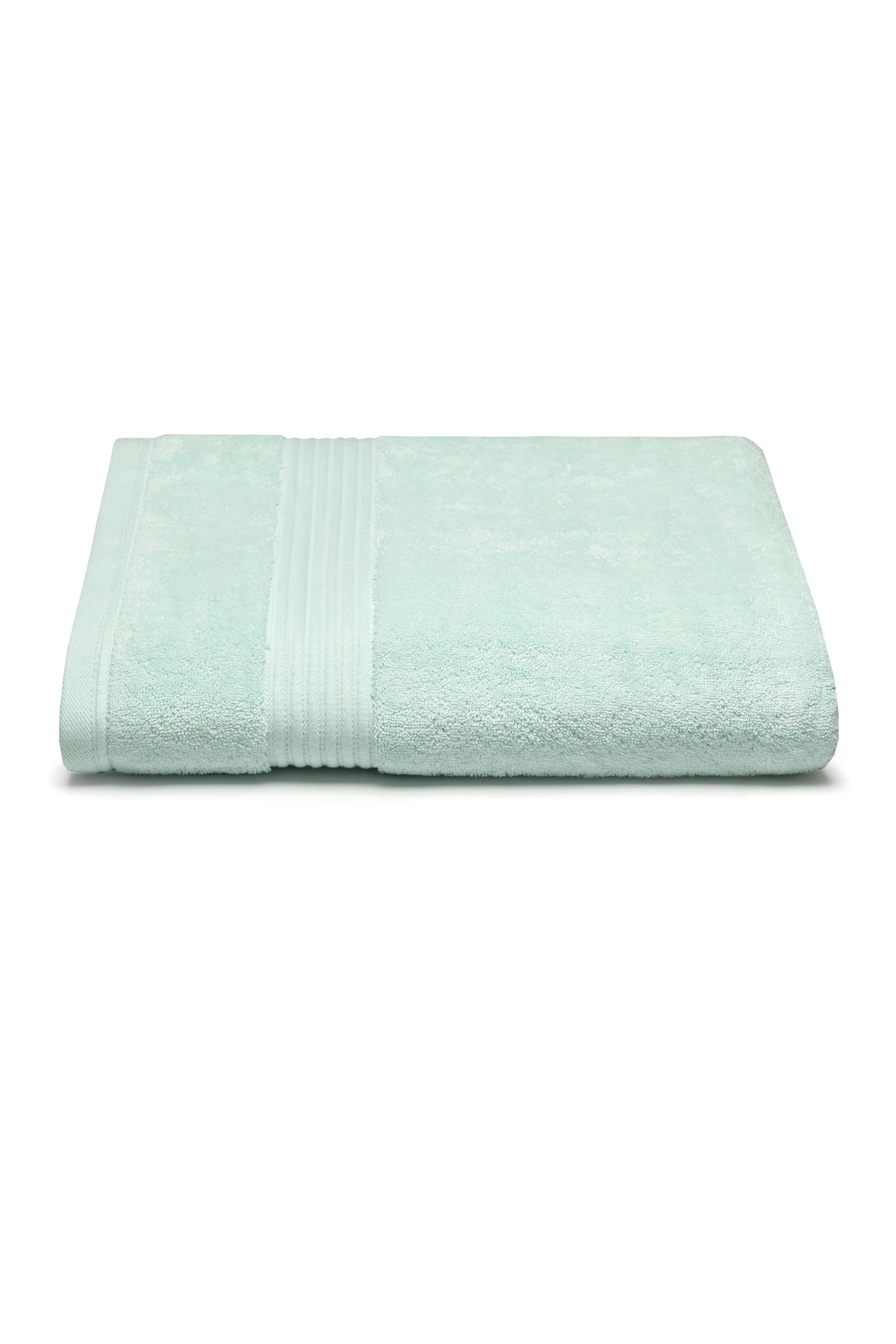 SOCKSHOP Lazy Panda 1 Pack Premium Bamboo 700GSM Super Soft Bath Sheet Duck Egg Blue 90cm x 170cm
