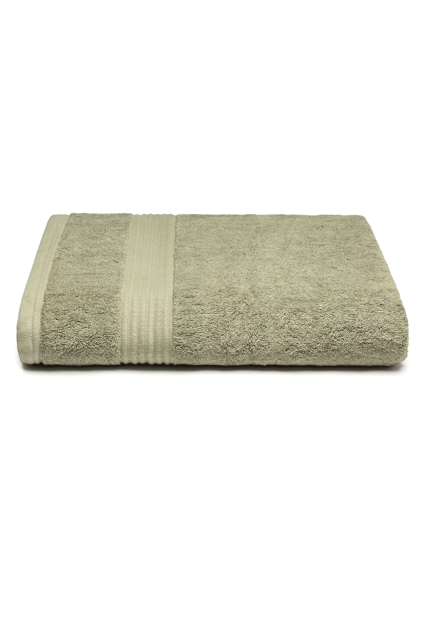 SOCKSHOP Lazy Panda 1 Pack Premium Bamboo 700GSM Super Soft Bath Sheet Sage 90cm x 170cm