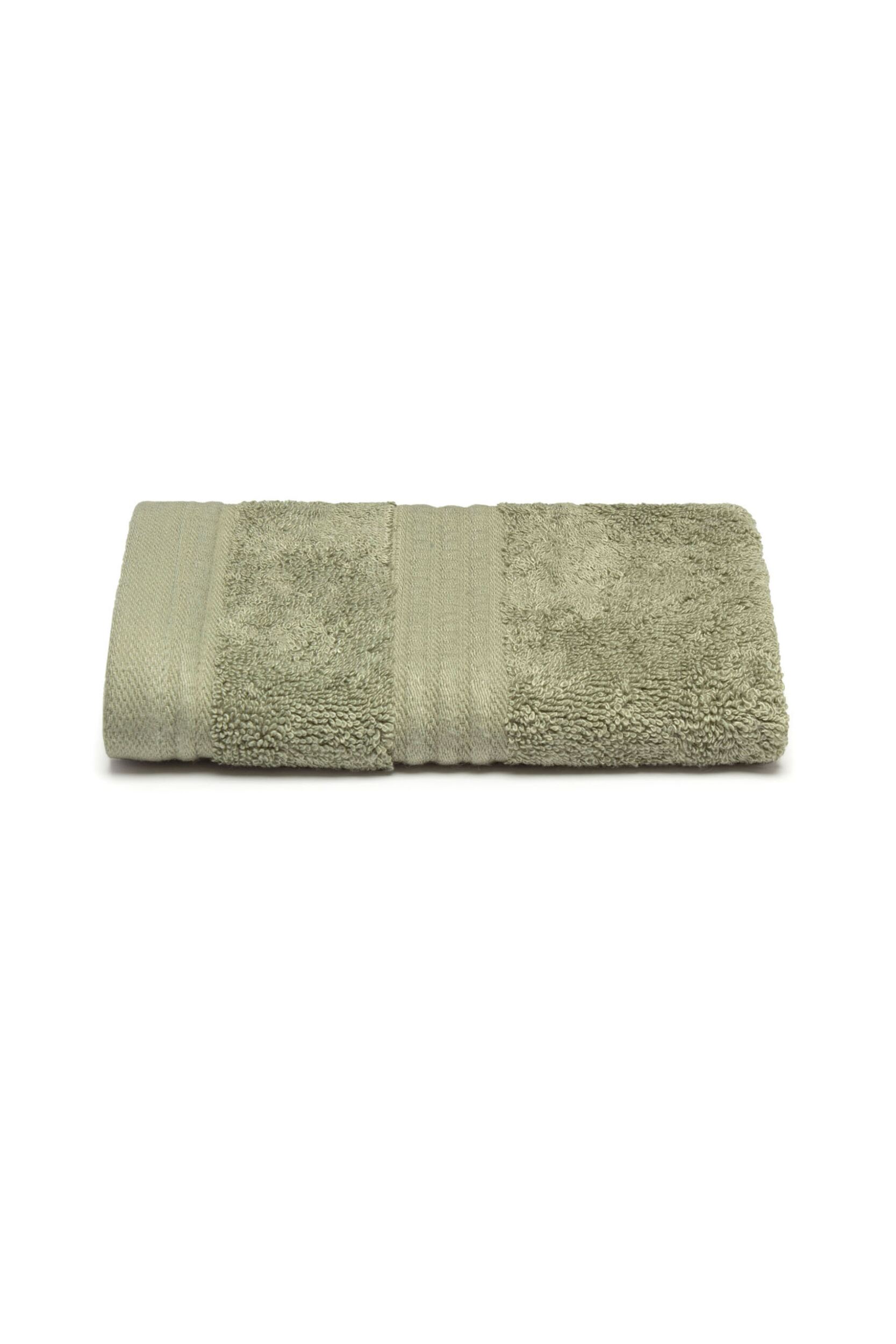 SOCKSHOP Lazy Panda 1 Pack Premium Bamboo 700GSM Super Soft Face Cloth Sage 30cm x 30cm