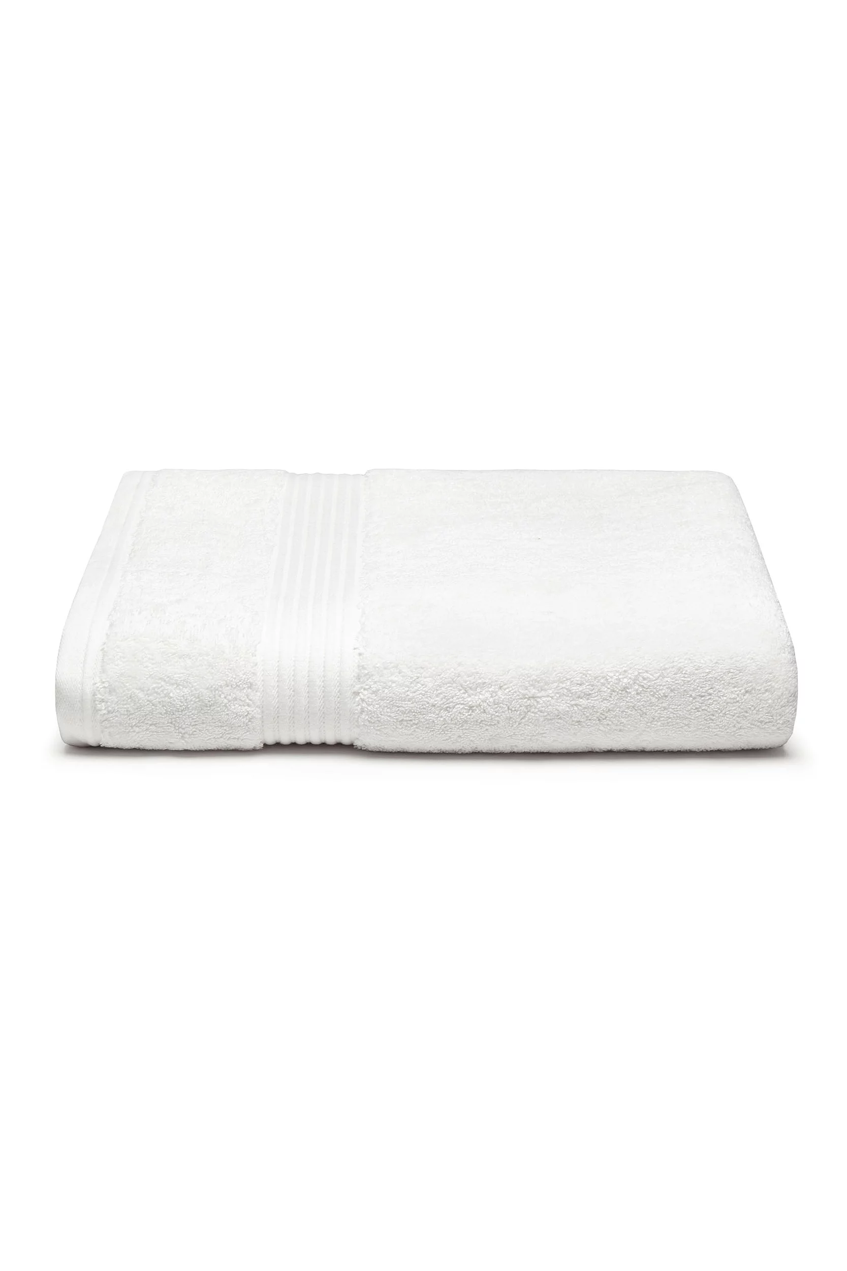 SOCKSHOP Lazy Panda 1 Pack Premium Bamboo 700GSM Super Soft Bath Sheet White 90cm x 170cm