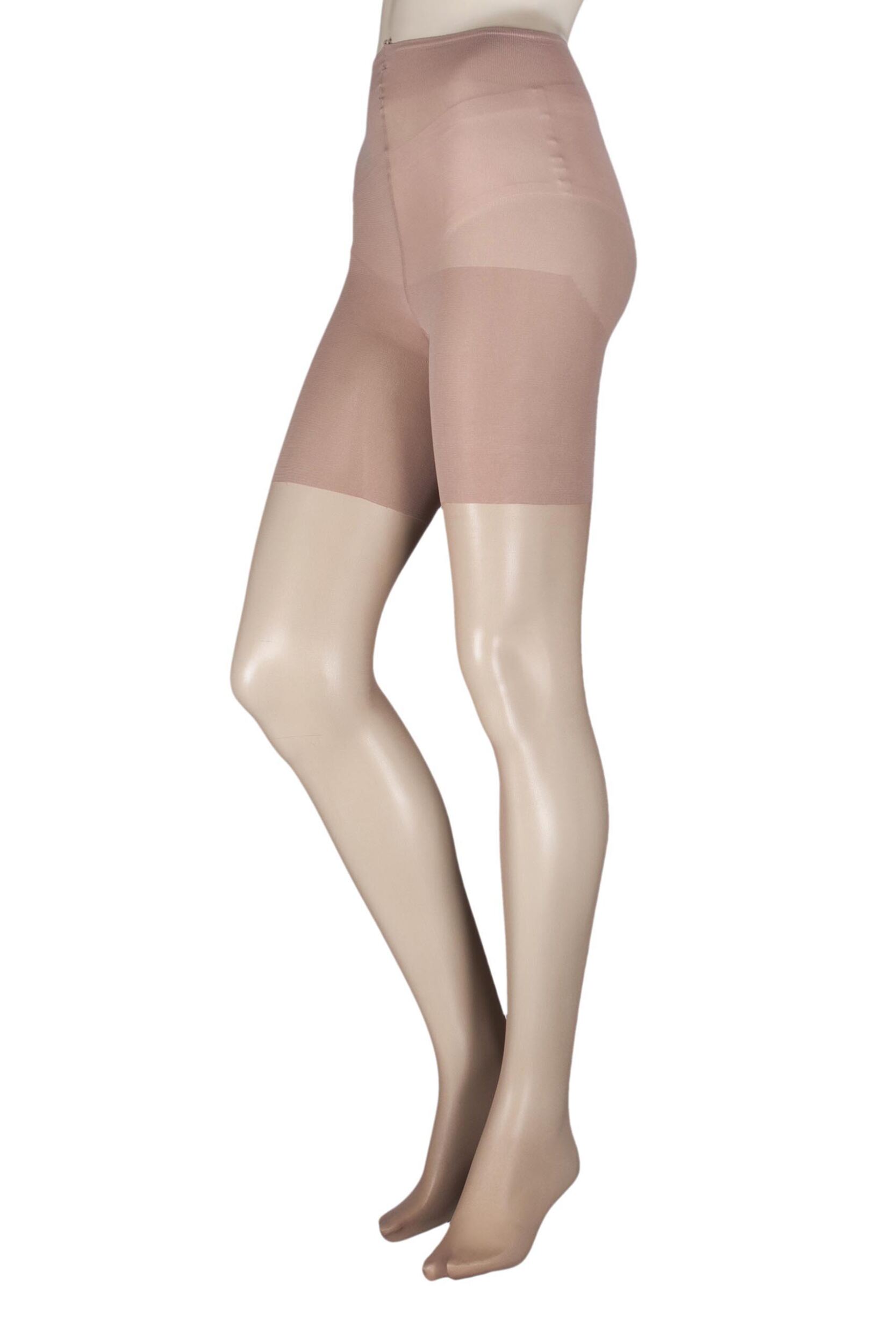 Image of Ladies 1 Pair Pretty Legs Xceptionelle Plus Size Lycra Tights