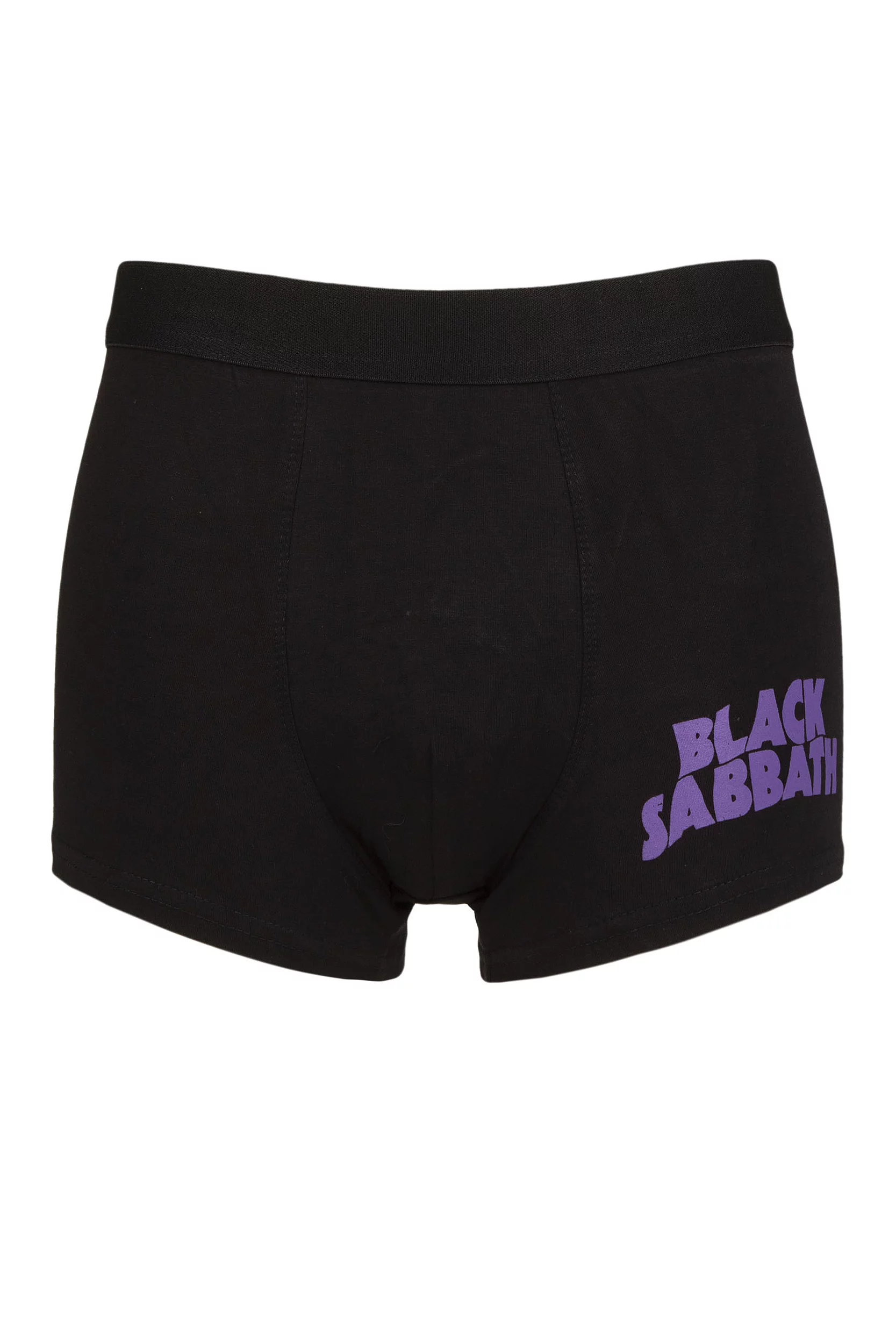 SOCKSHOP Music Collection 1 Pack Black Sabbath Boxer Shorts Black Extra Large