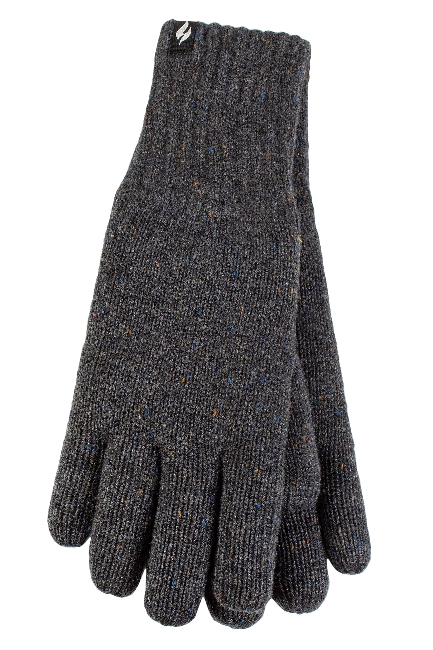Mens 1 Pair SOCKSHOP Heat Holders Ashton Gloves Denim