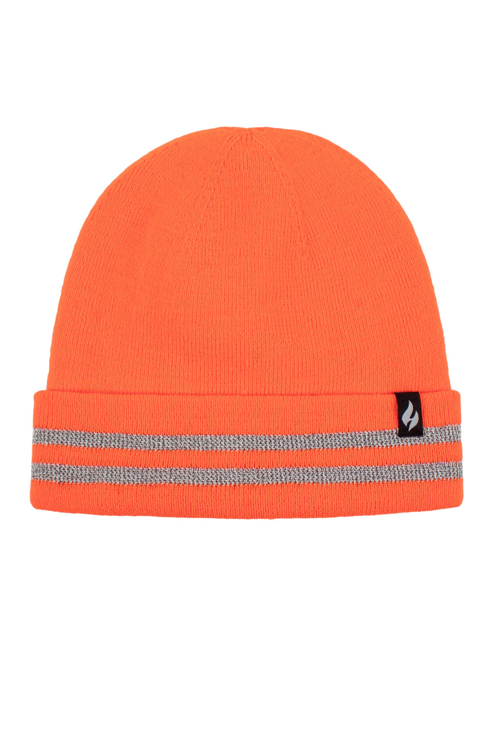 1 Pack Bright Orange Workforce Hat Unisex One Size - Heat Holders