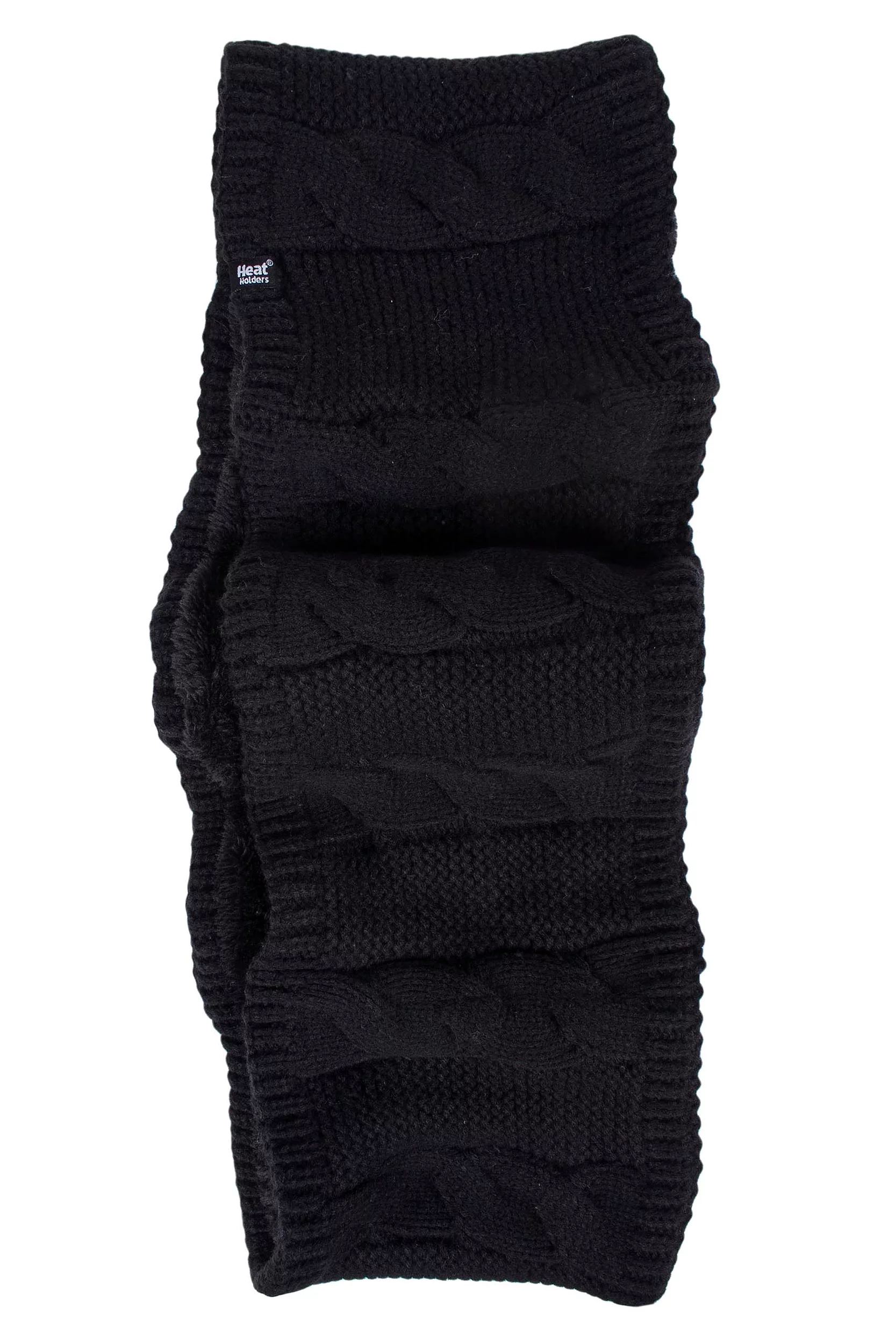Women's 1 Pack SOCKSHOP Heat Holders Kalma Infinity Scarf Black