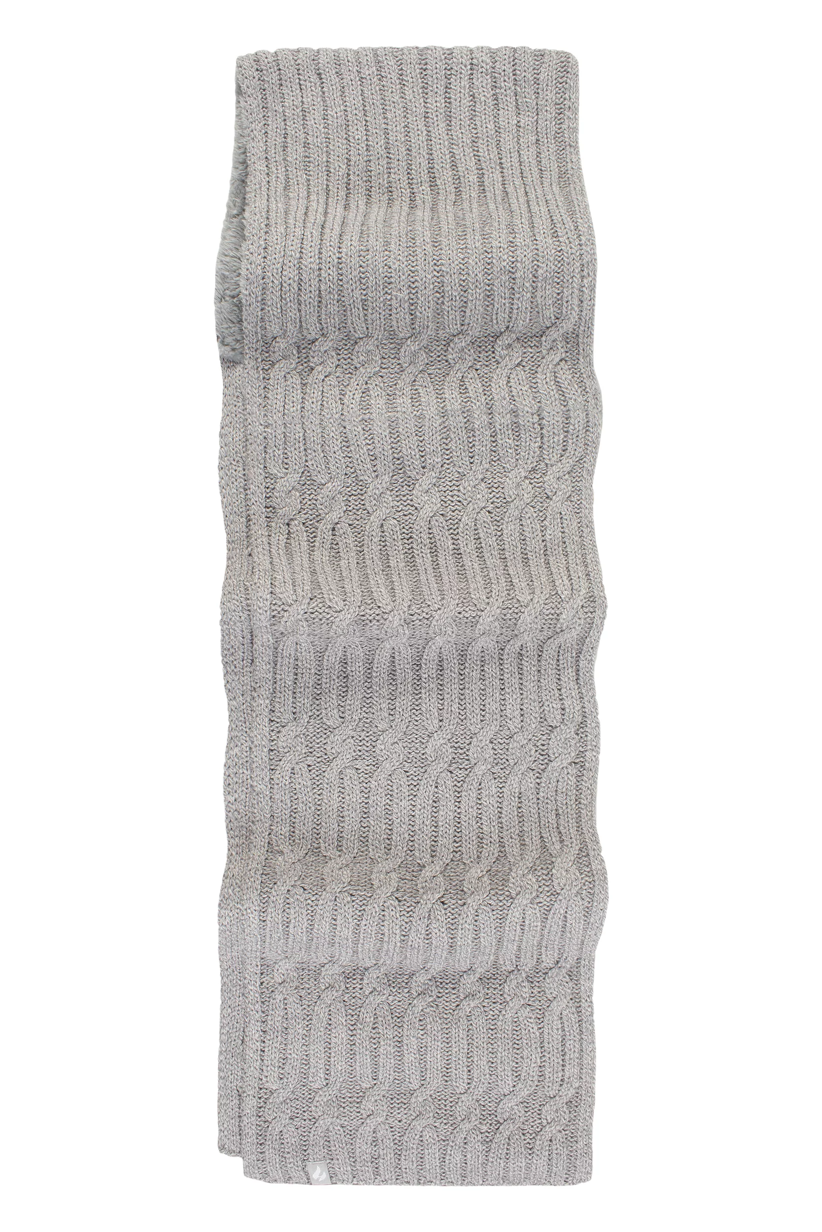 Women's 1 Pack SOCKSHOP Heat Holders Ulriken Scarf Light Grey