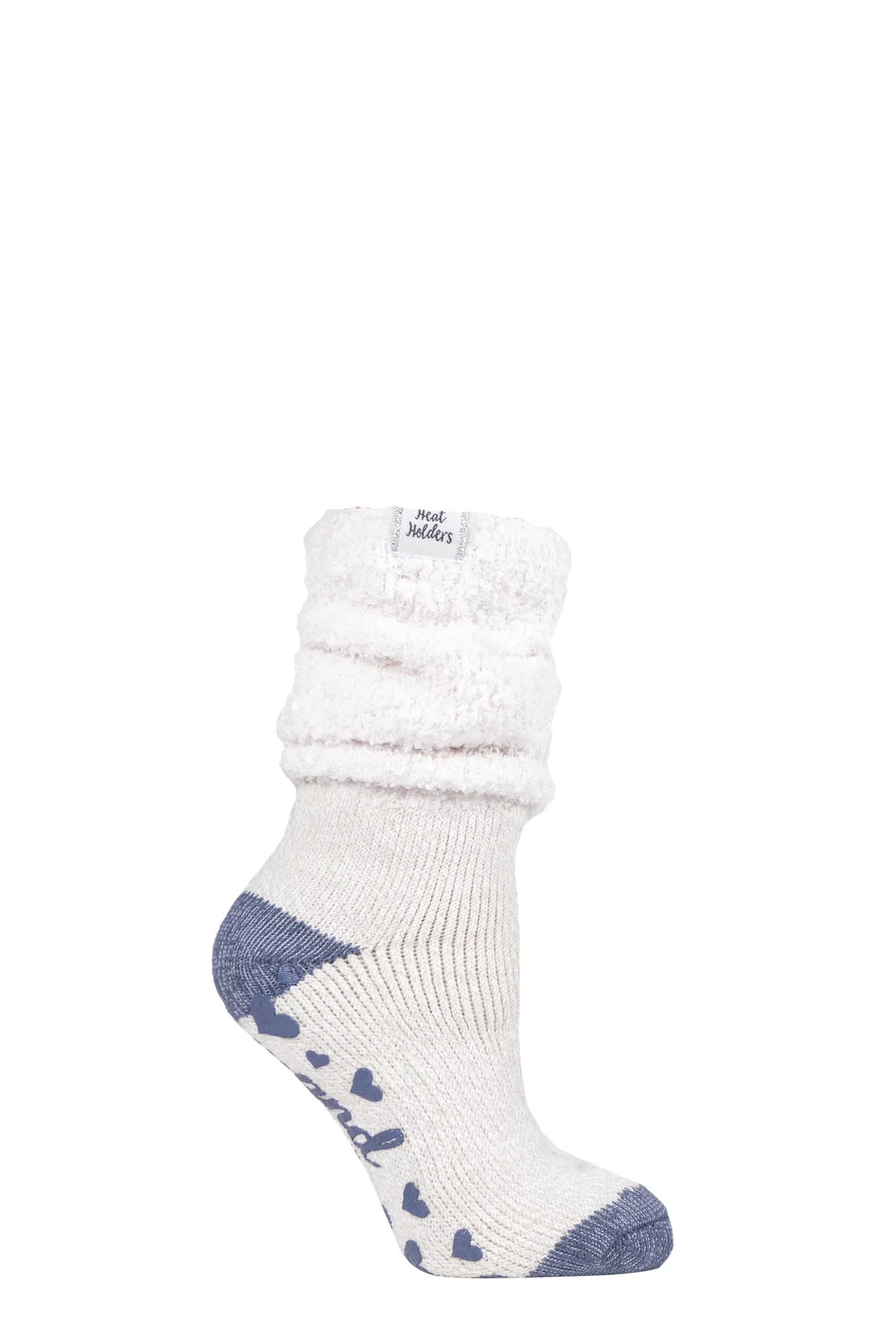 1 Pair Mauve Lounge Cosy Slouch Socks Ladies 4-8 Ladies - Heat Holders