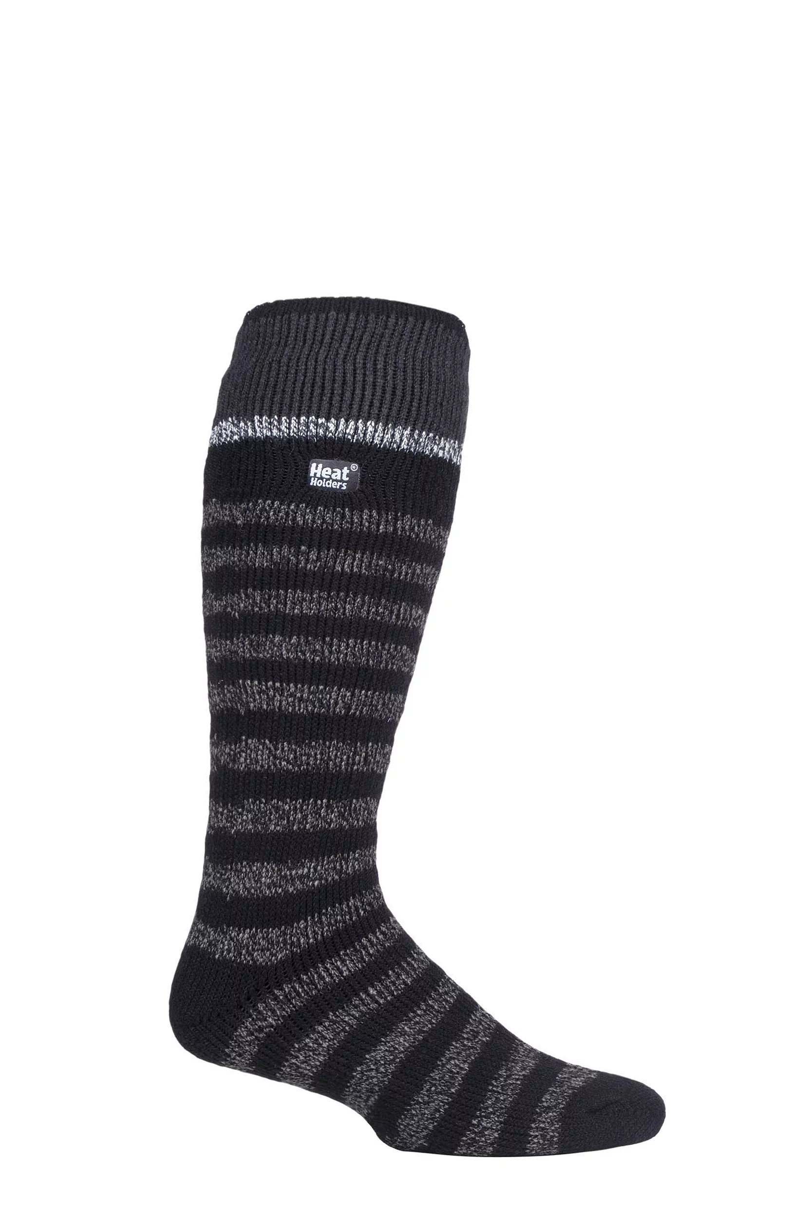 1 Pair Black 2.3 TOG Ski Socks Men's 6-11 Mens - Heat Holders