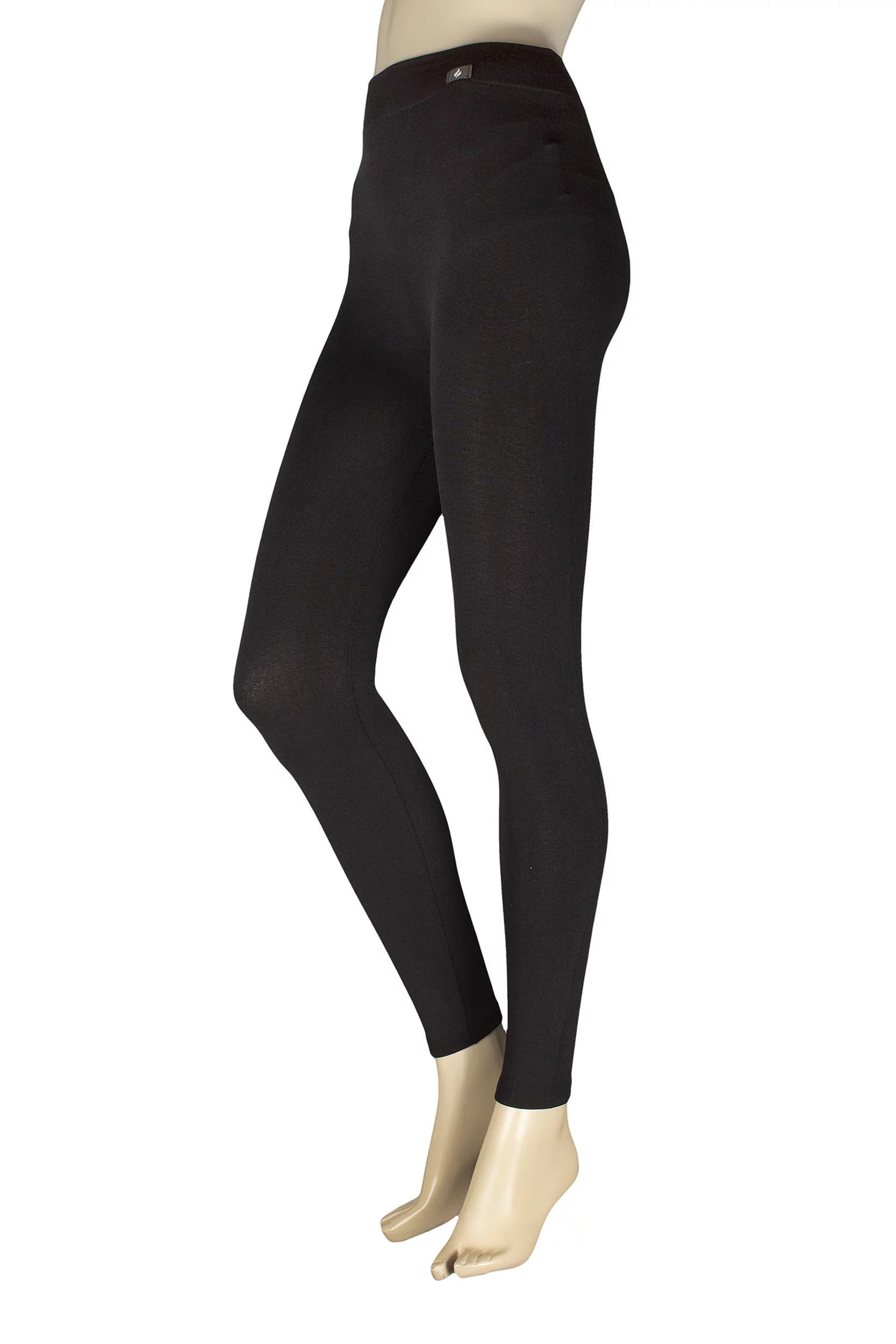 Women's 1 Pack SOCKSHOP Heat Holders Extra Warm Leggings Black