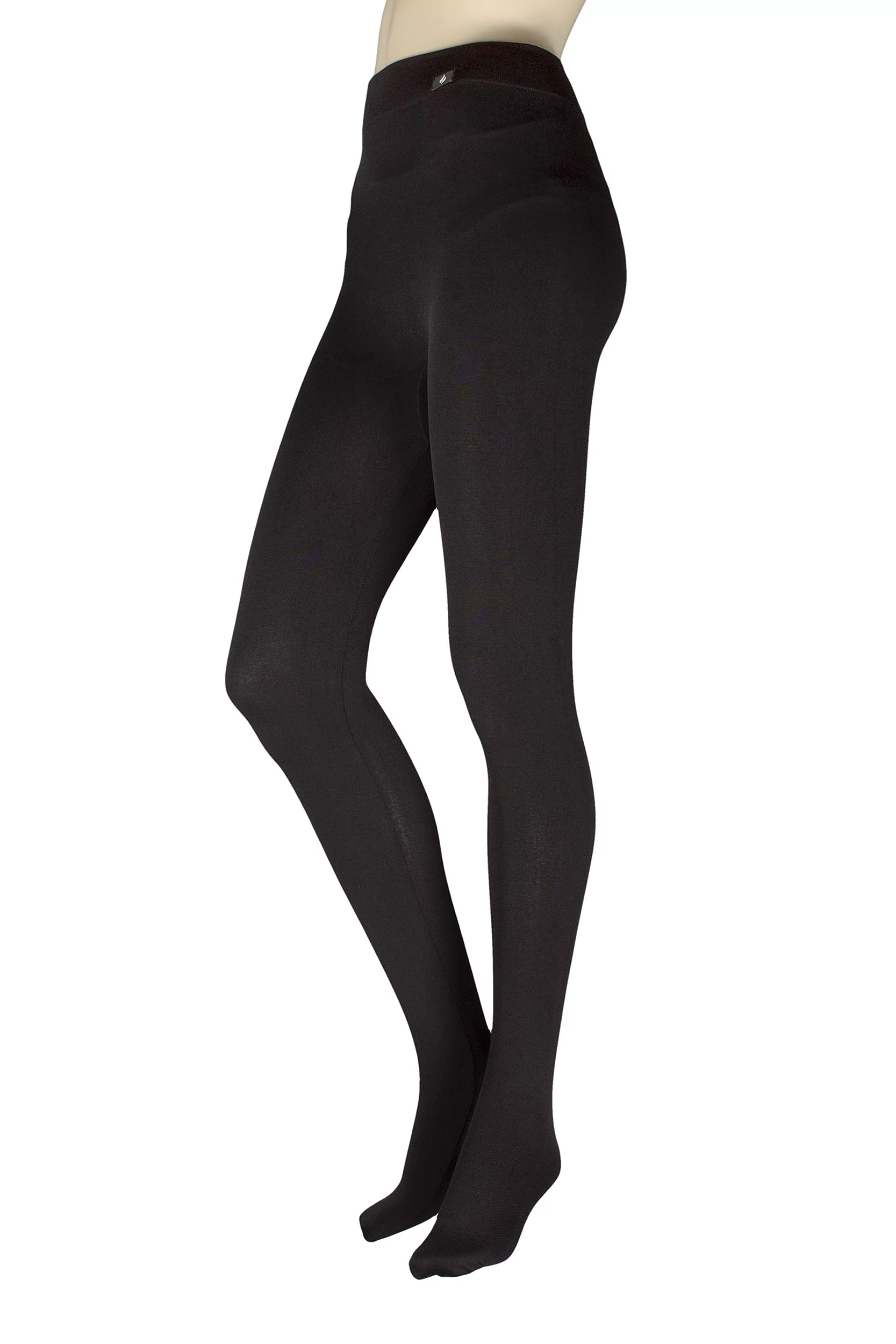 Women's 1 Pack SOCKSHOP Heat Holders Extra Warm Tights Black