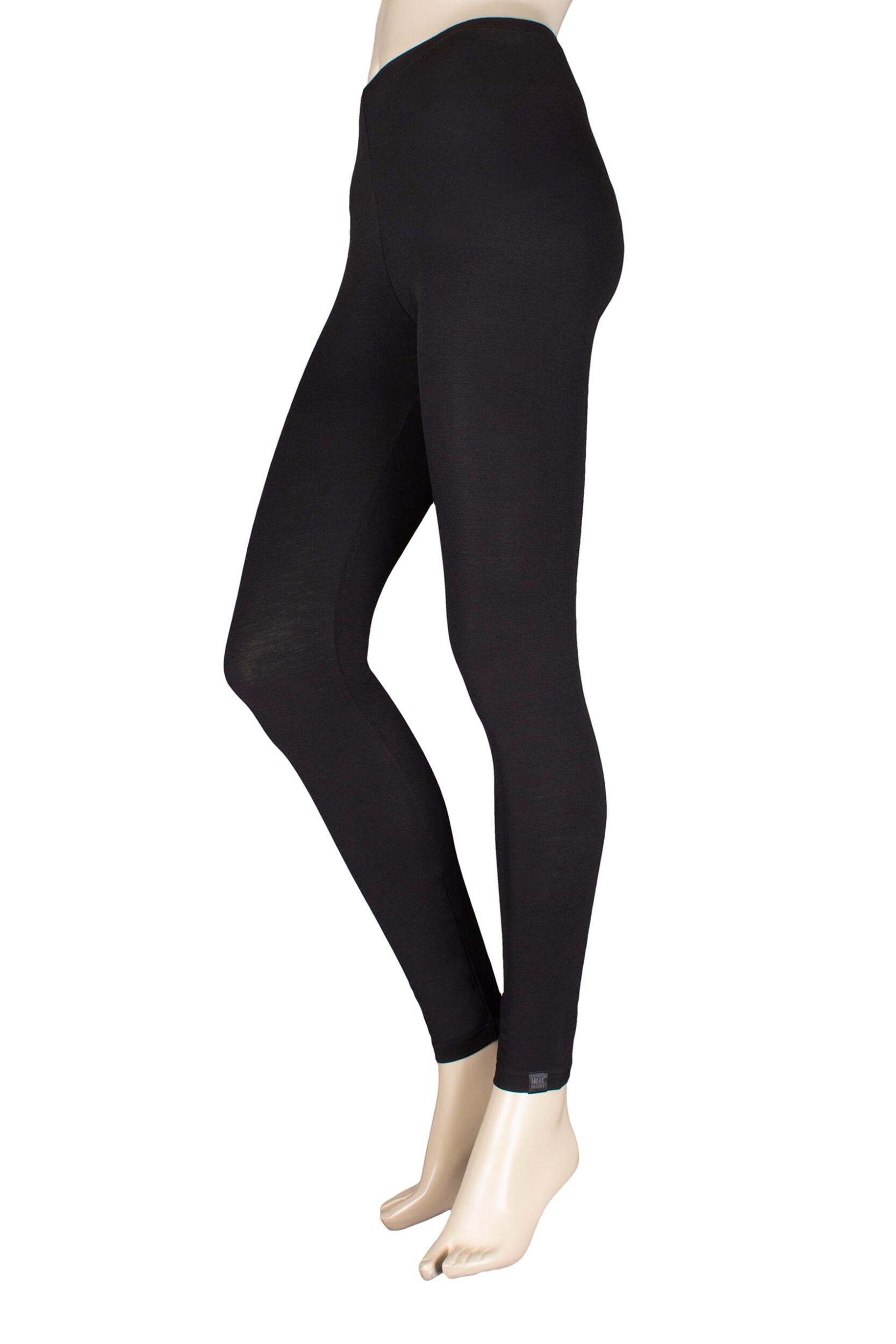 Women's 1 Pack SOCKSHOP Heat Holders 0.44 TOG Bottoms Black S