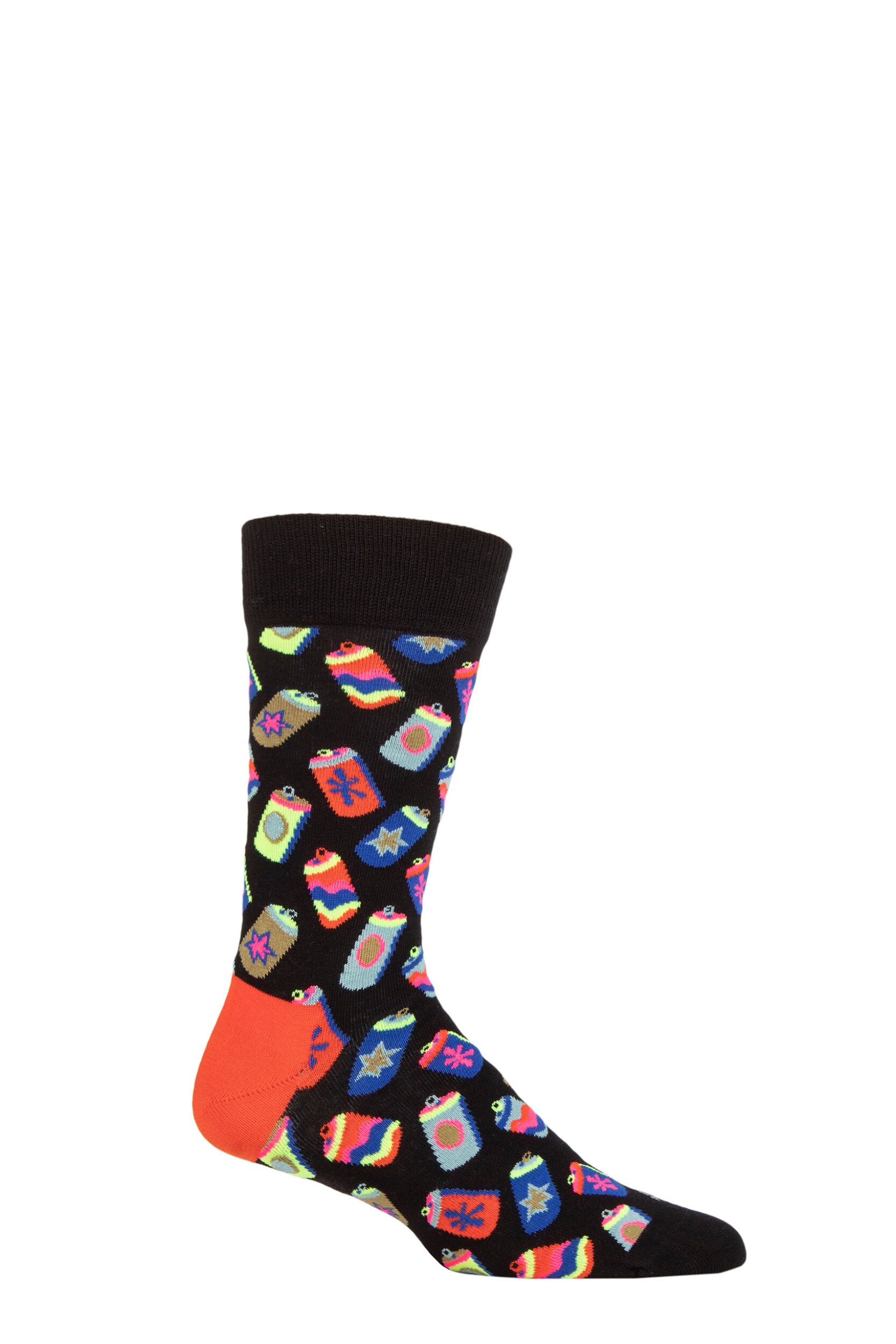 Happy Socks 1 Pair Can Socks Multi 4-7 Unisex