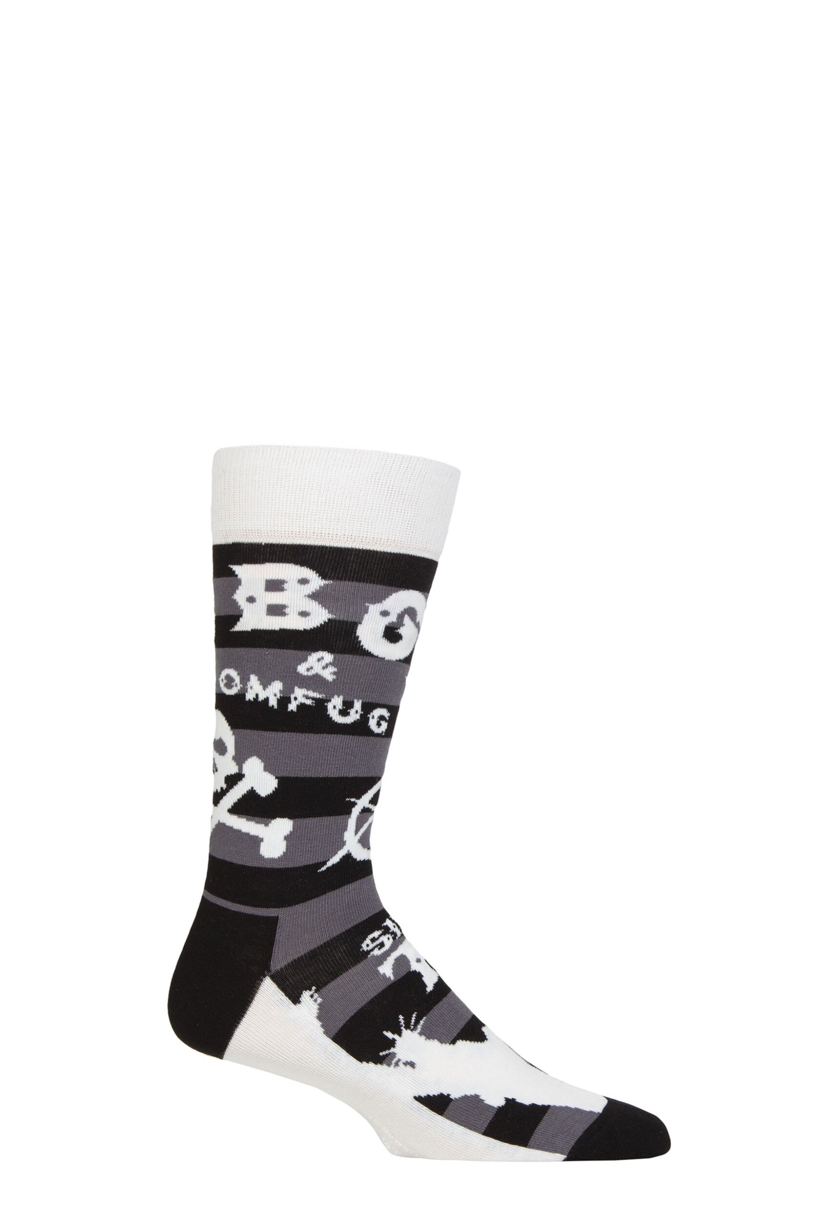 SOCKSHOP Music Collection 1 Pair CBGB Cotton Socks Logo One Size