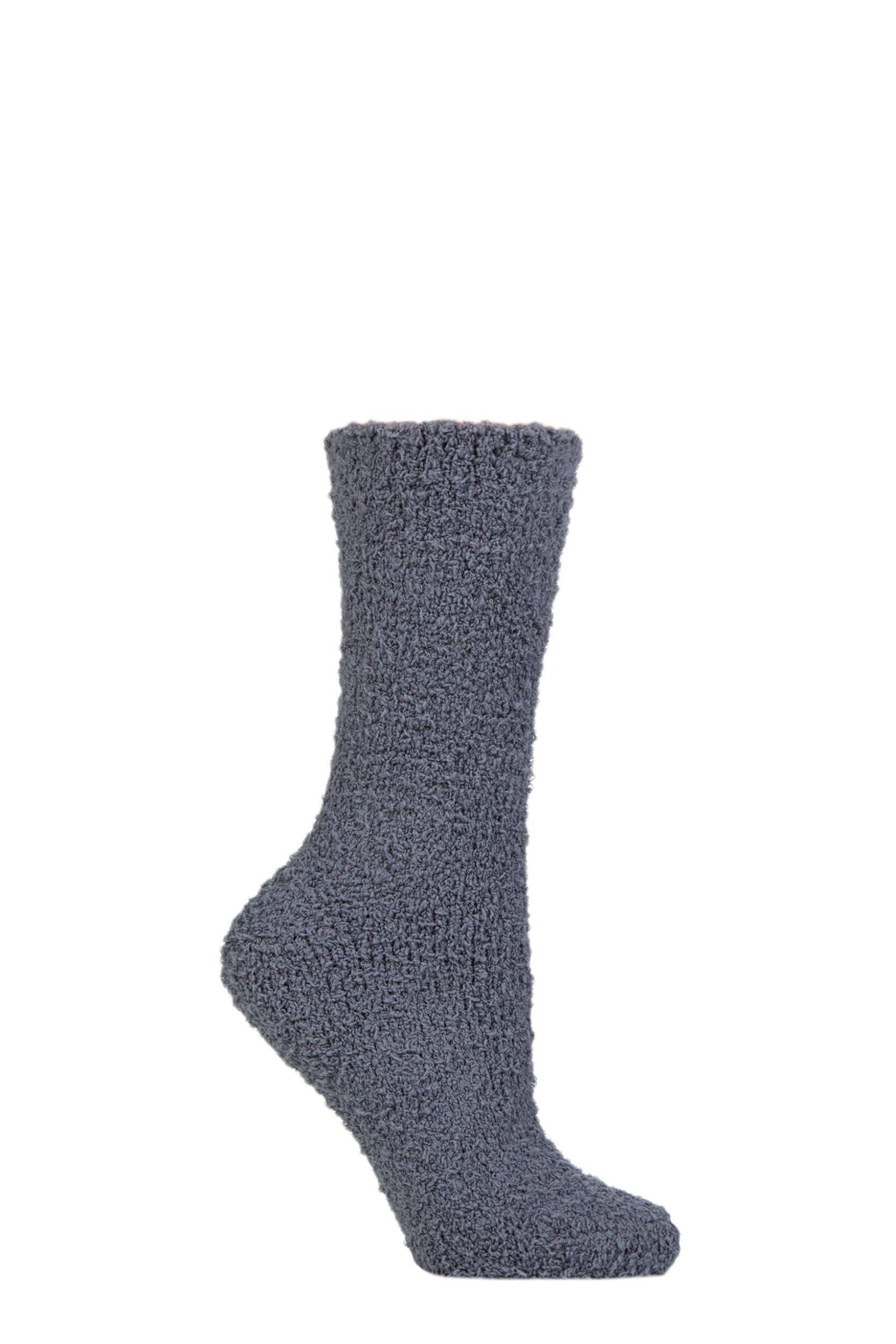 Women’s 1 Pair Charnos Home Cosy Socks Slate One Size