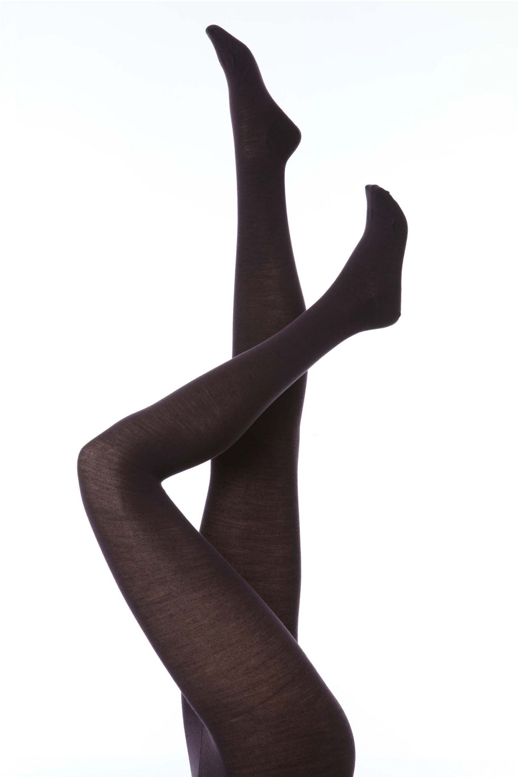 1 Pair Dark Navy Soft Merino Wool Tights Ladies Extra Large - Falke