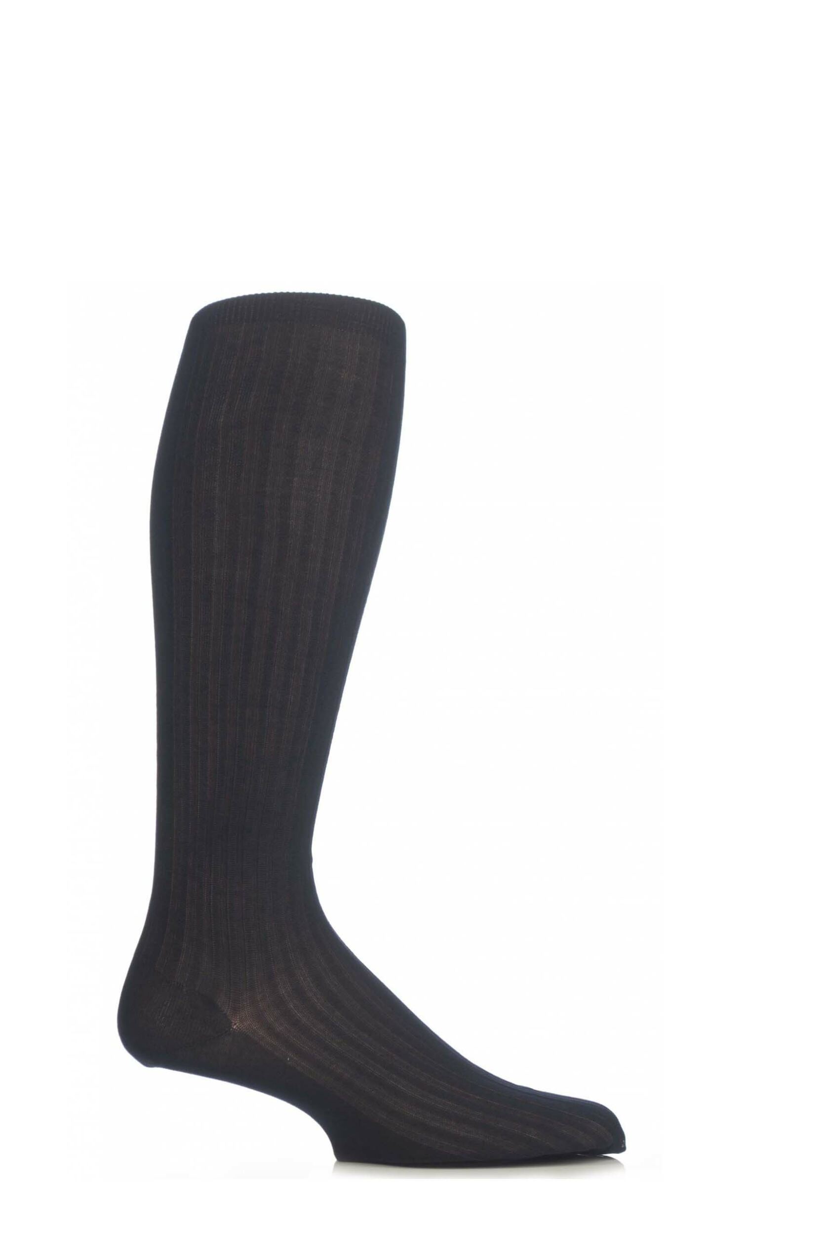 Mens 1 Pair Pantherella Merino Wool Rib Knee High Socks | eBay
