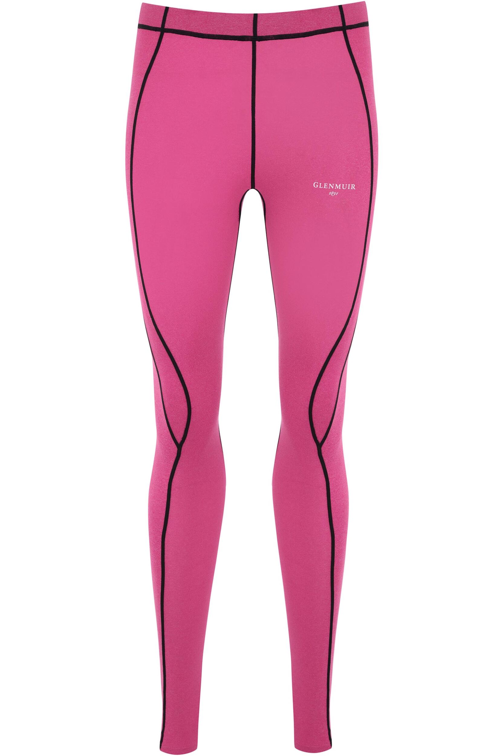 1 Pack Pink Compression Base Layer Leggings Ladies 14-16 Ladies - Glenmuir