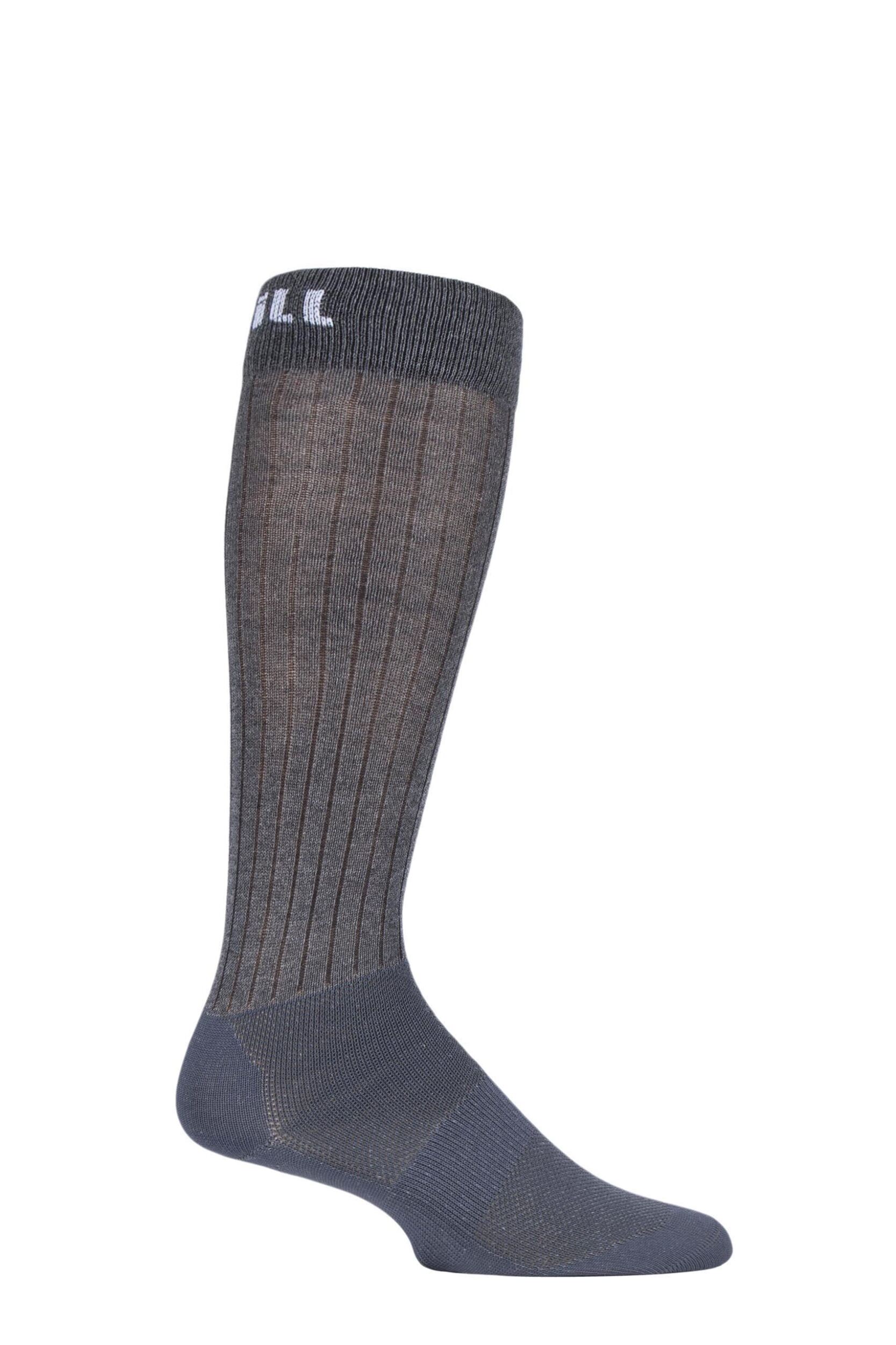 1 Pair Grey UpHill Sport Course Riding 3 Layer L2 Socks Unisex 3-5 Unisex - Uphill Sport
